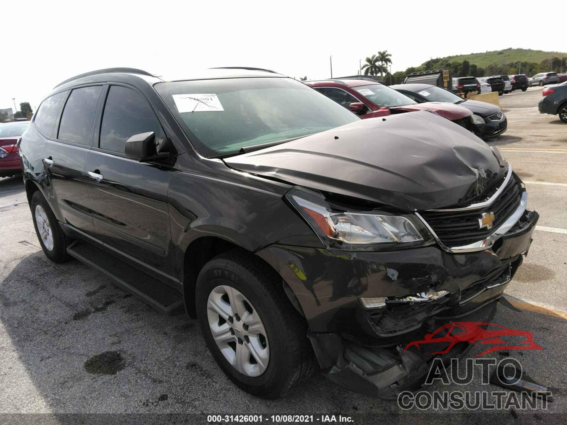 CHEVROLET TRAVERSE 2017 - 1GNKRFED3HJ303722