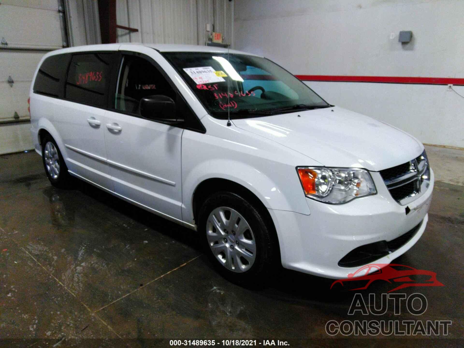 DODGE GRAND CARAVAN 2017 - 2C4RDGBG8HR550031