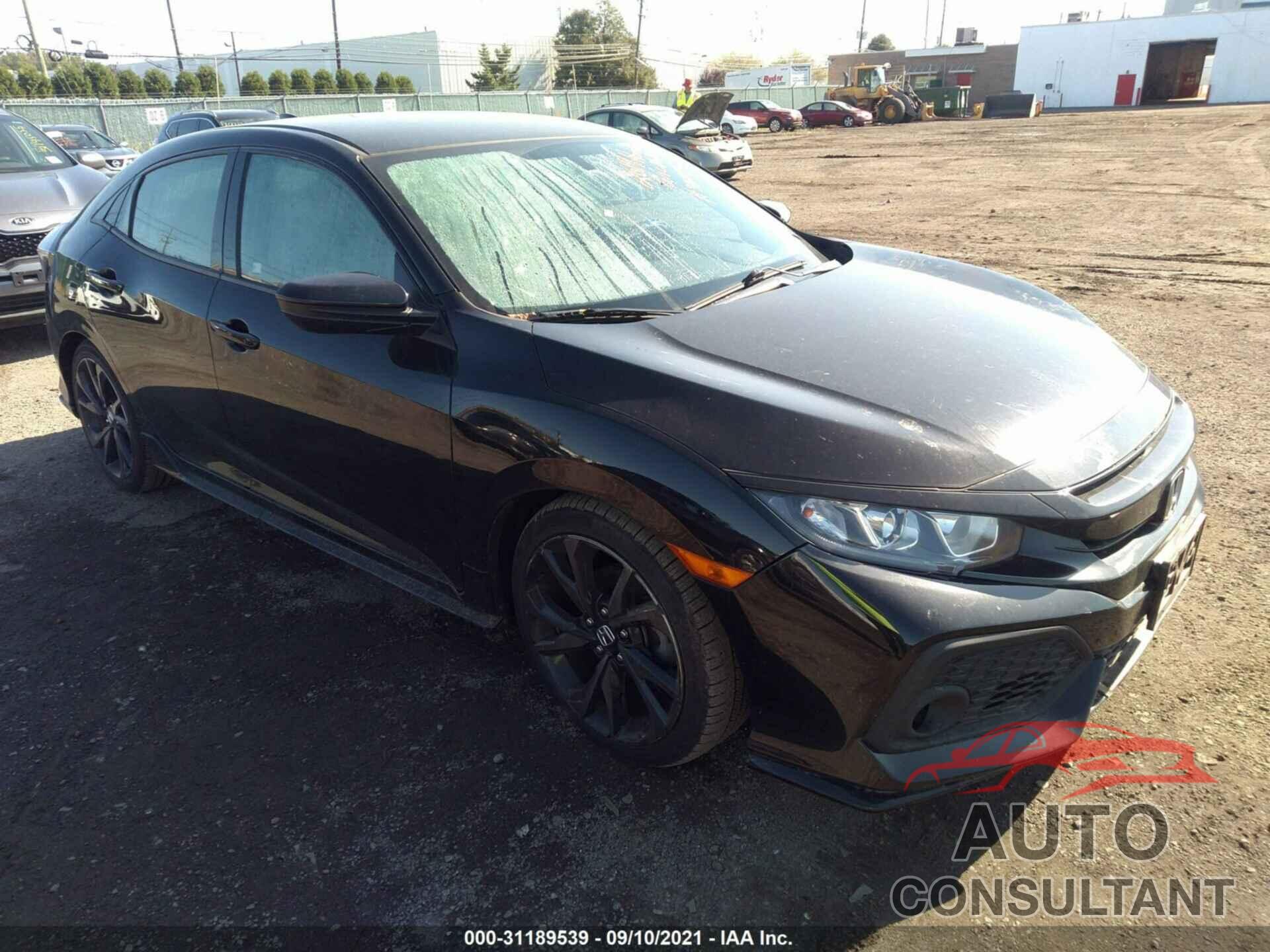 HONDA CIVIC HATCHBACK 2017 - SHHFK7H43HU421727