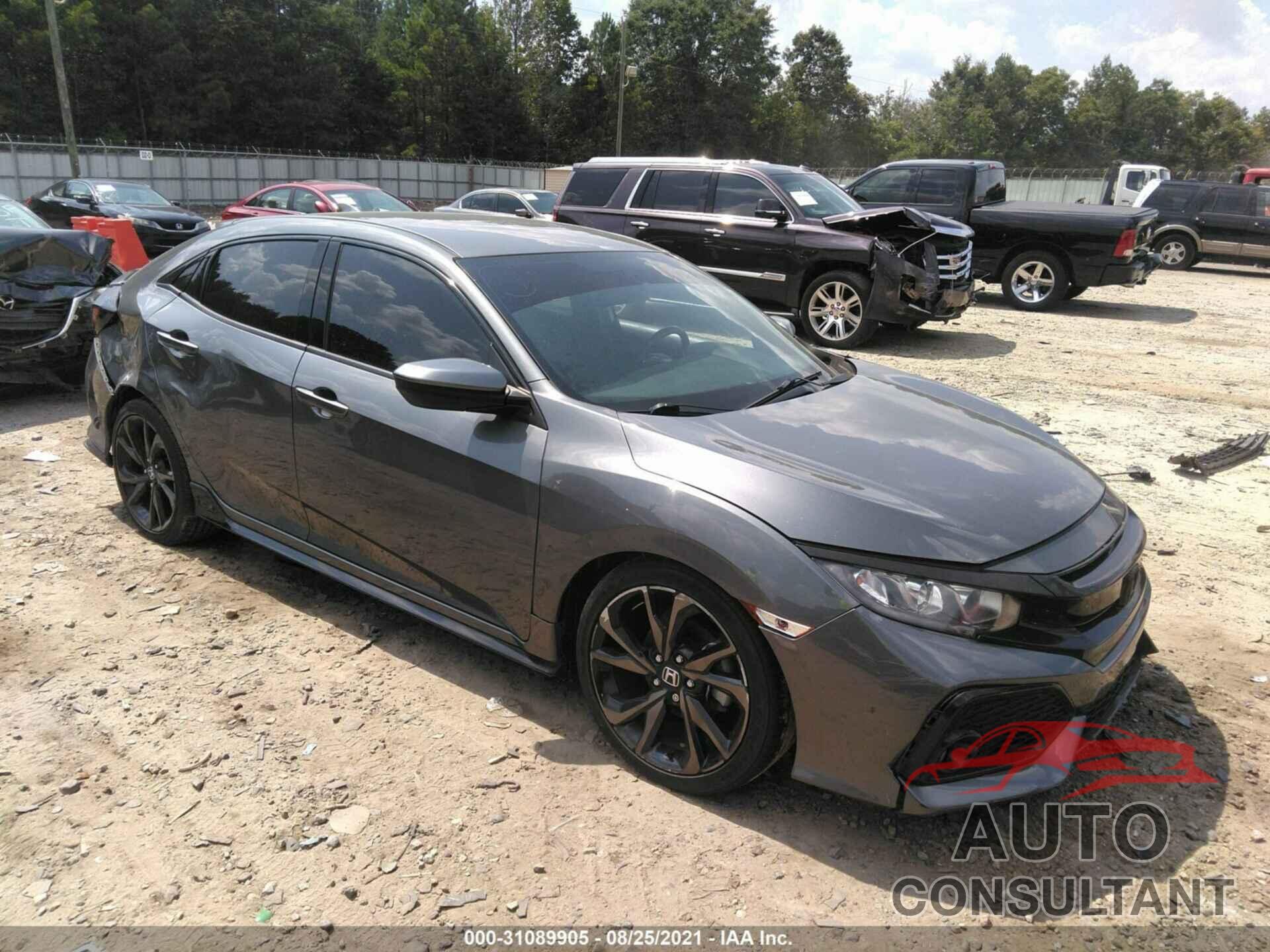 HONDA CIVIC HATCHBACK 2017 - SHHFK7H4XHU209178