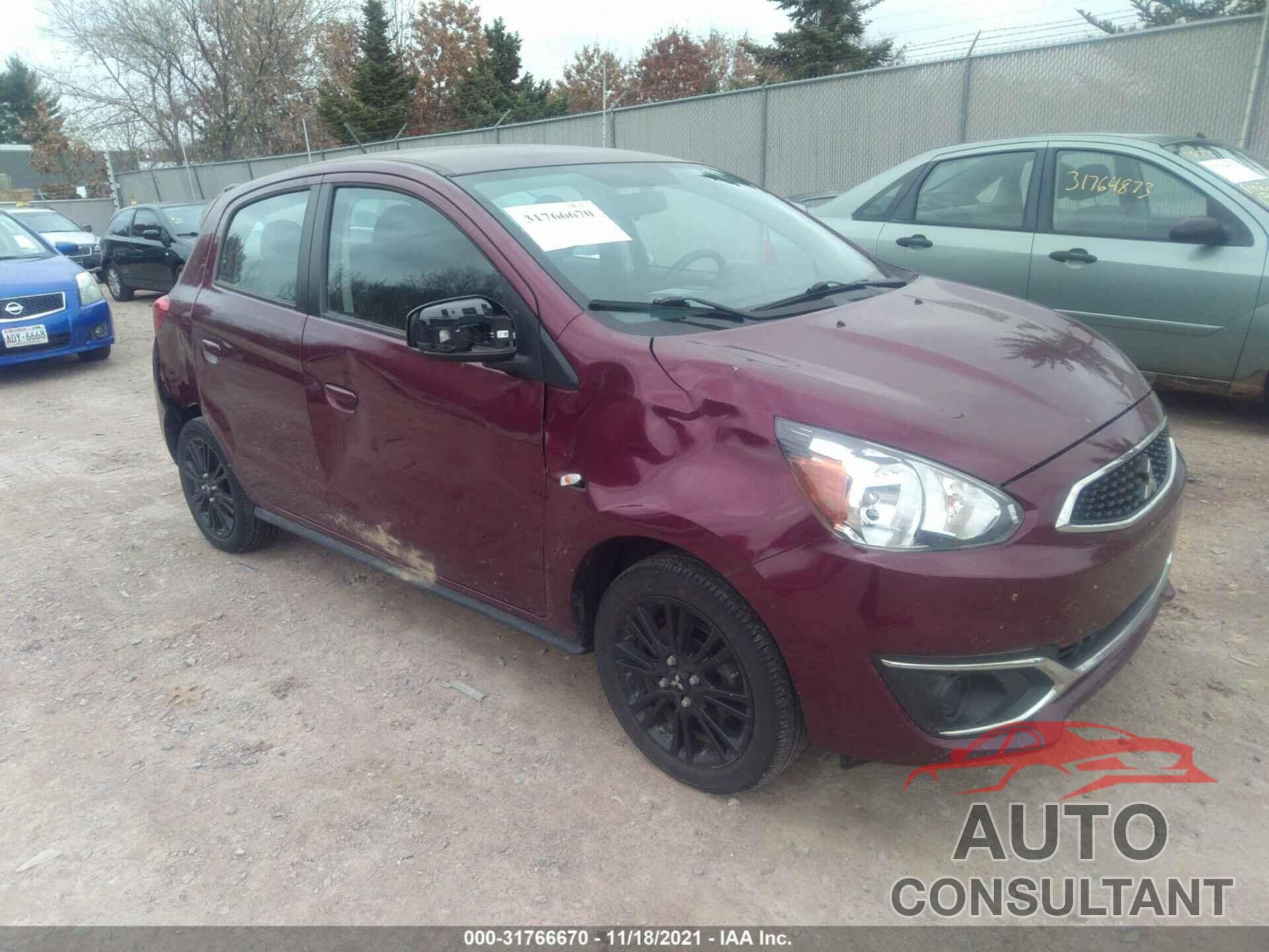 MITSUBISHI MIRAGE 2019 - ML32A5HJ5KH006013