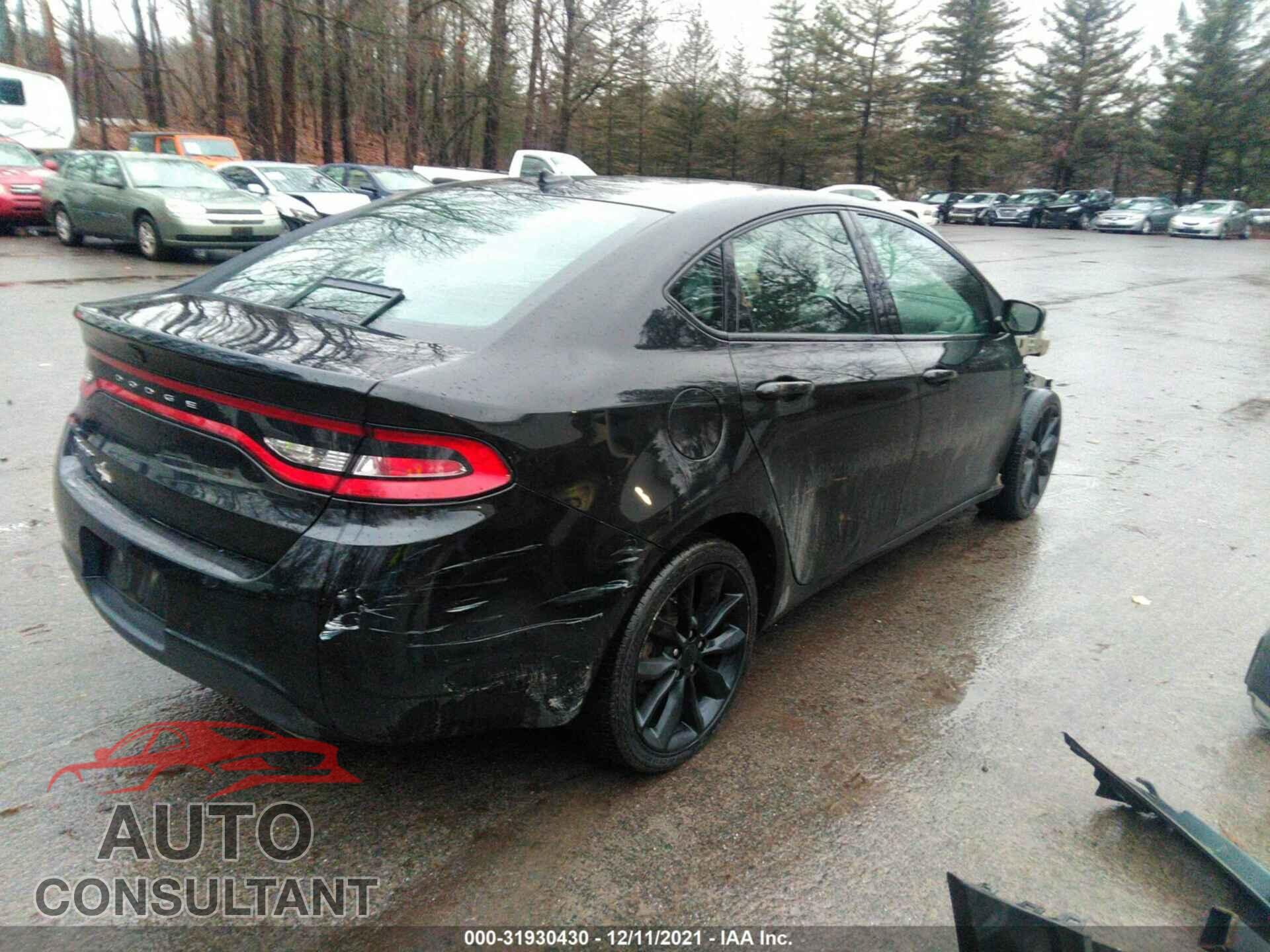 DODGE DART 2016 - 1C3CDFBB4GD679877