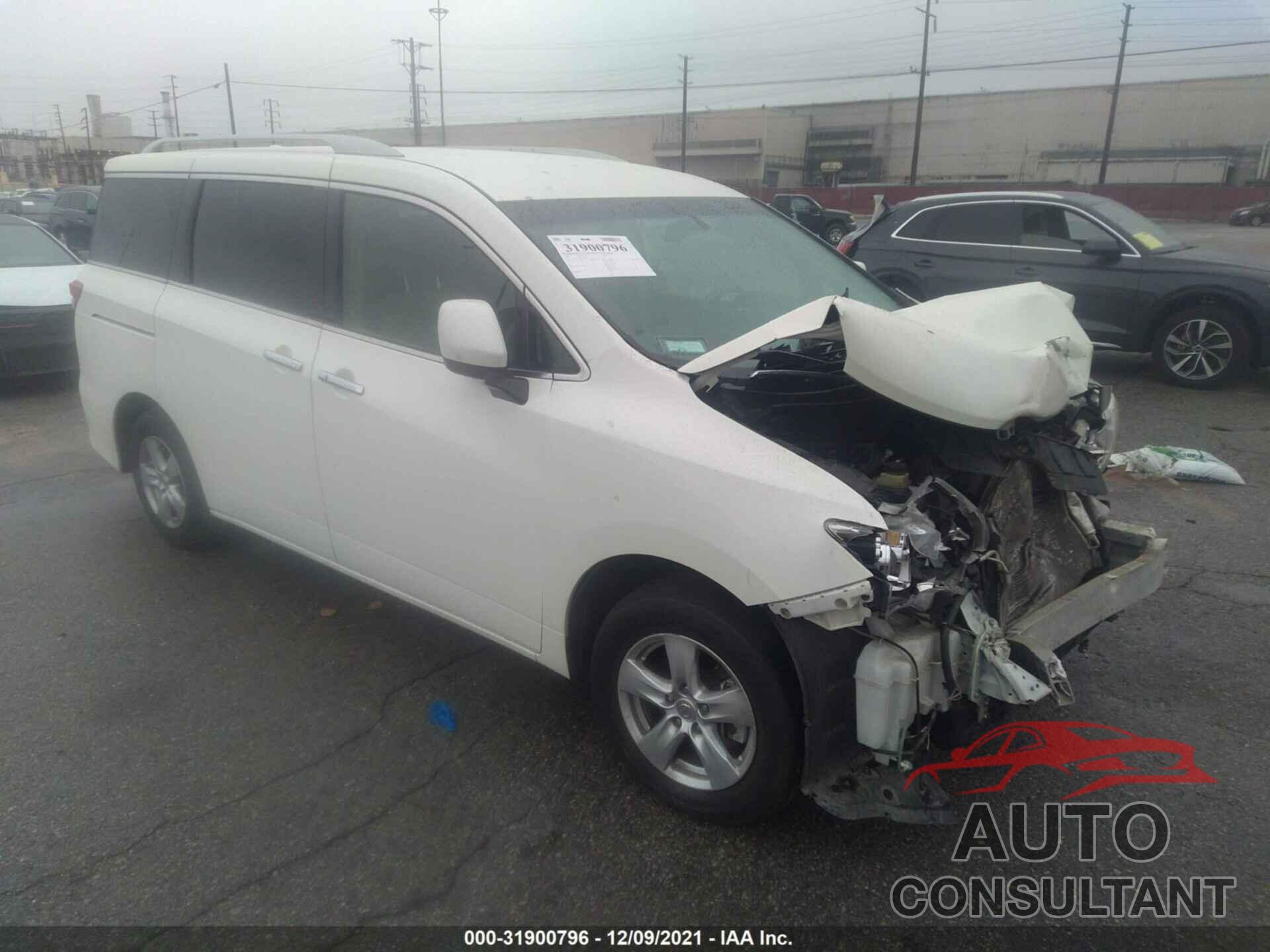 NISSAN QUEST 2017 - JN8AE2KP9H9166587