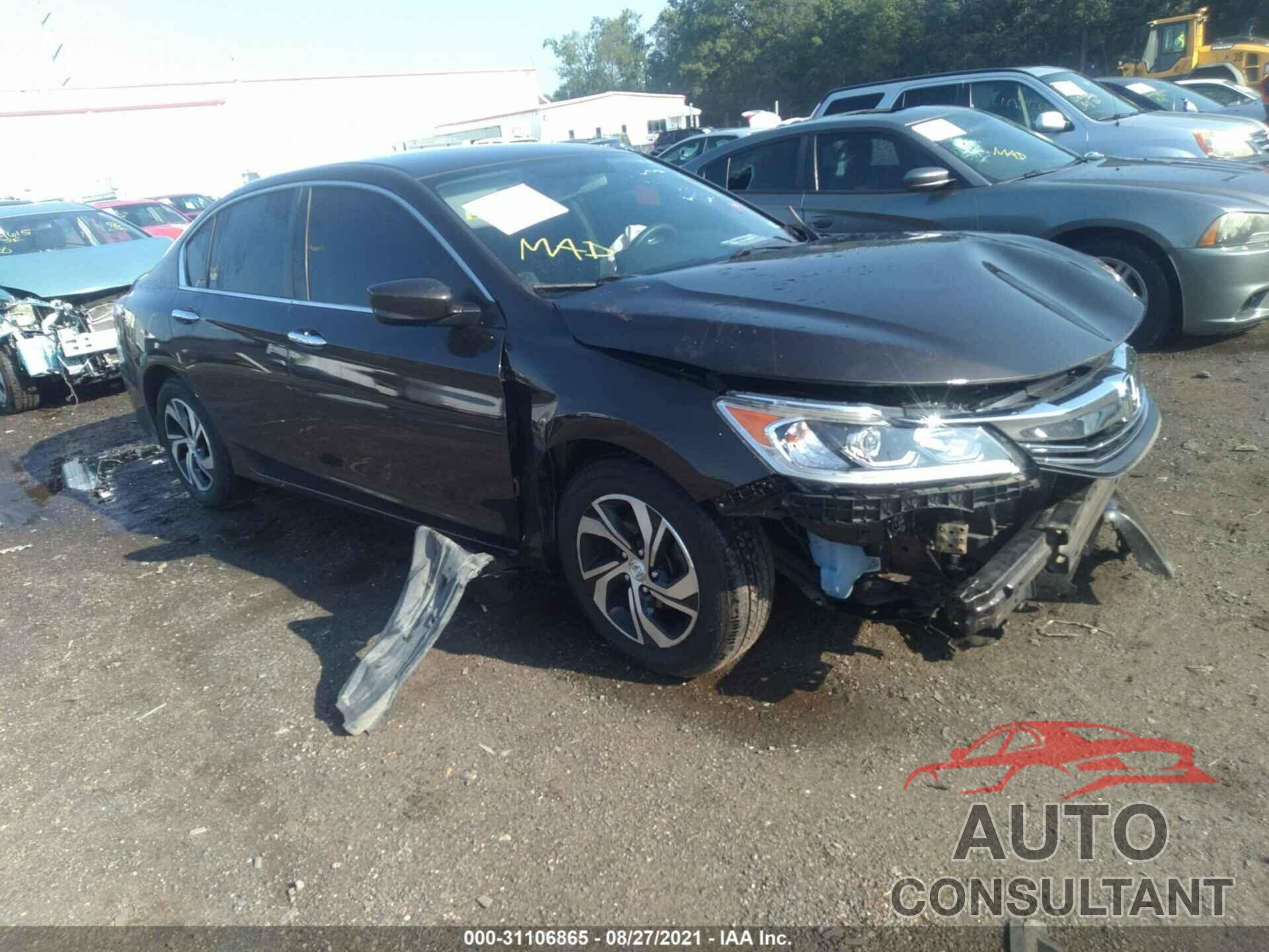 HONDA ACCORD SEDAN 2016 - 1HGCR2F39GA202227