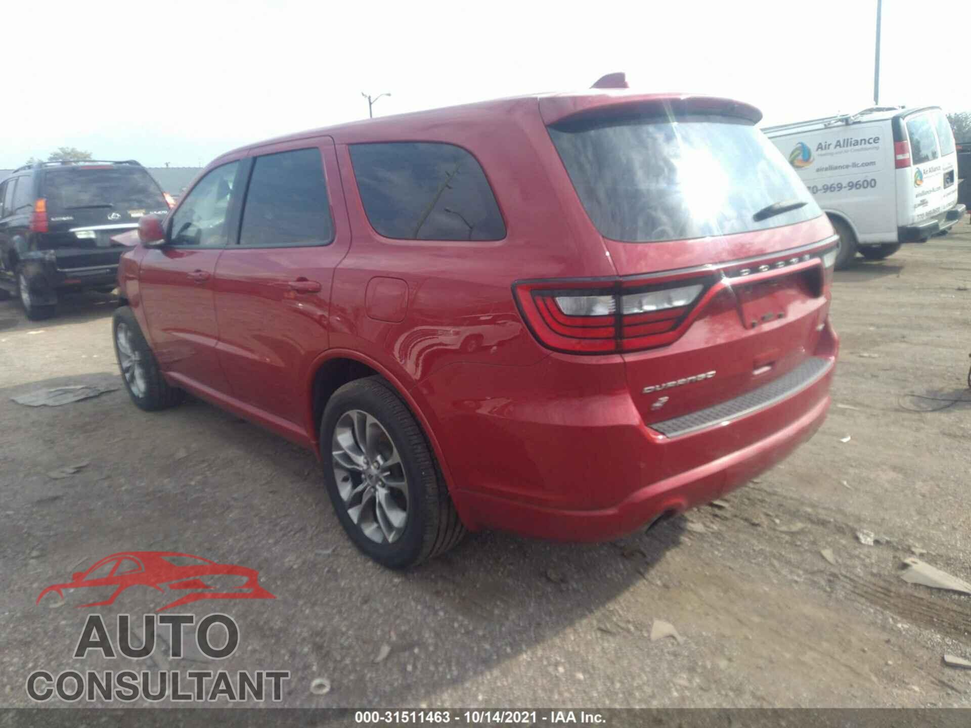 DODGE DURANGO 2020 - 1C4RDJDG3LC308579