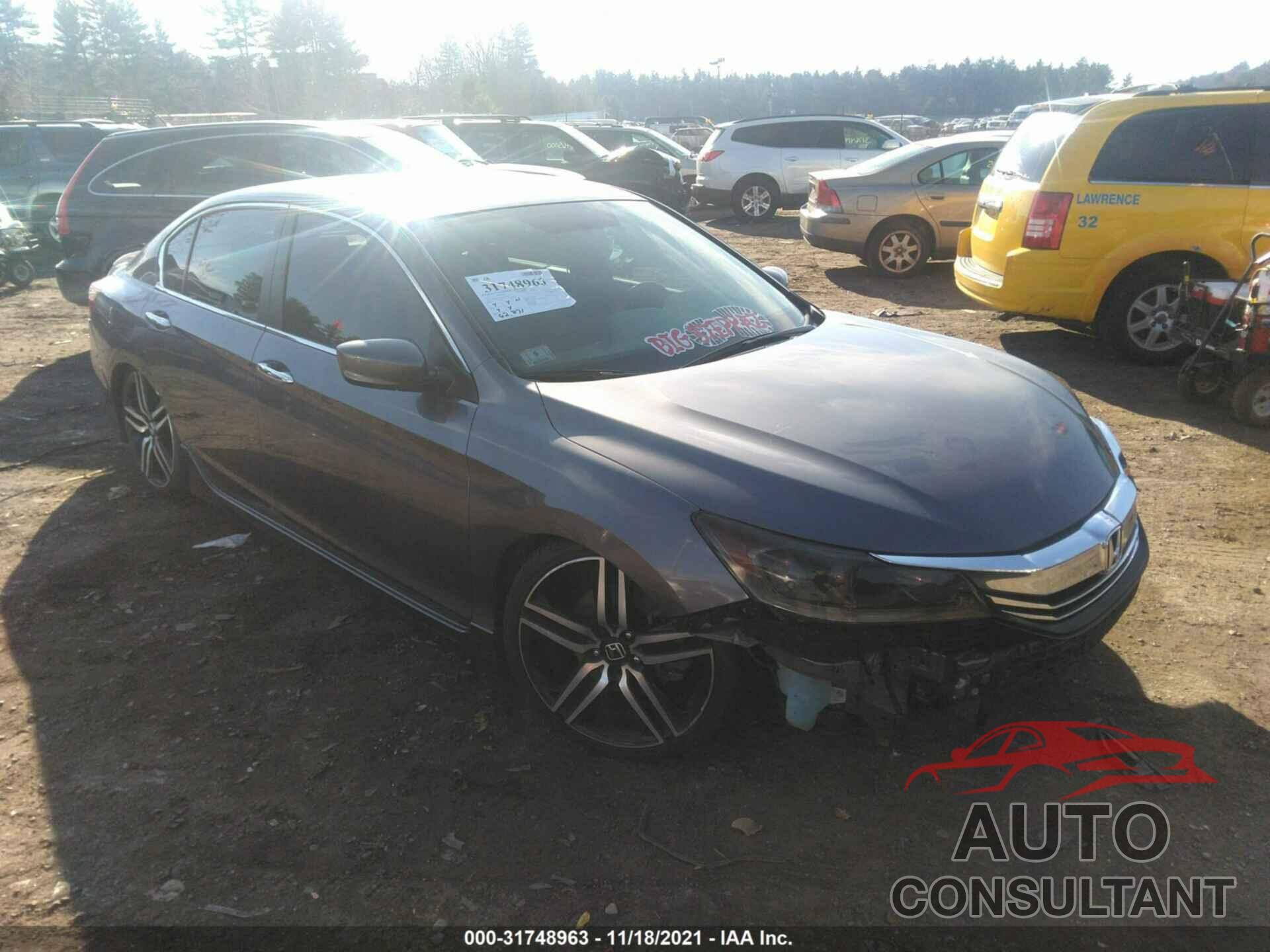 HONDA ACCORD SEDAN 2017 - 1HGCR2F54HA141050