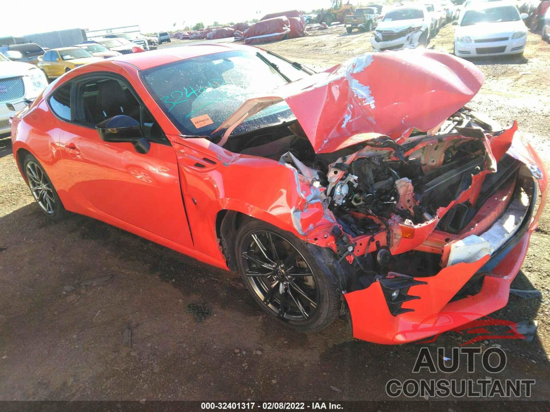 TOYOTA 86 2017 - JF1ZNAA11H9707840