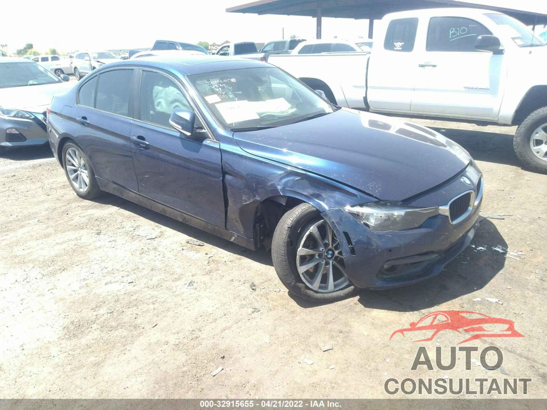 BMW 3 SERIES 2016 - WBA8E1G56GNT34393
