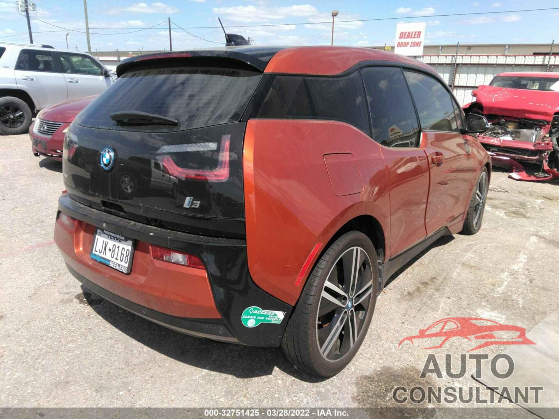 BMW I3 2016 - WBY1Z4C5XGV505922