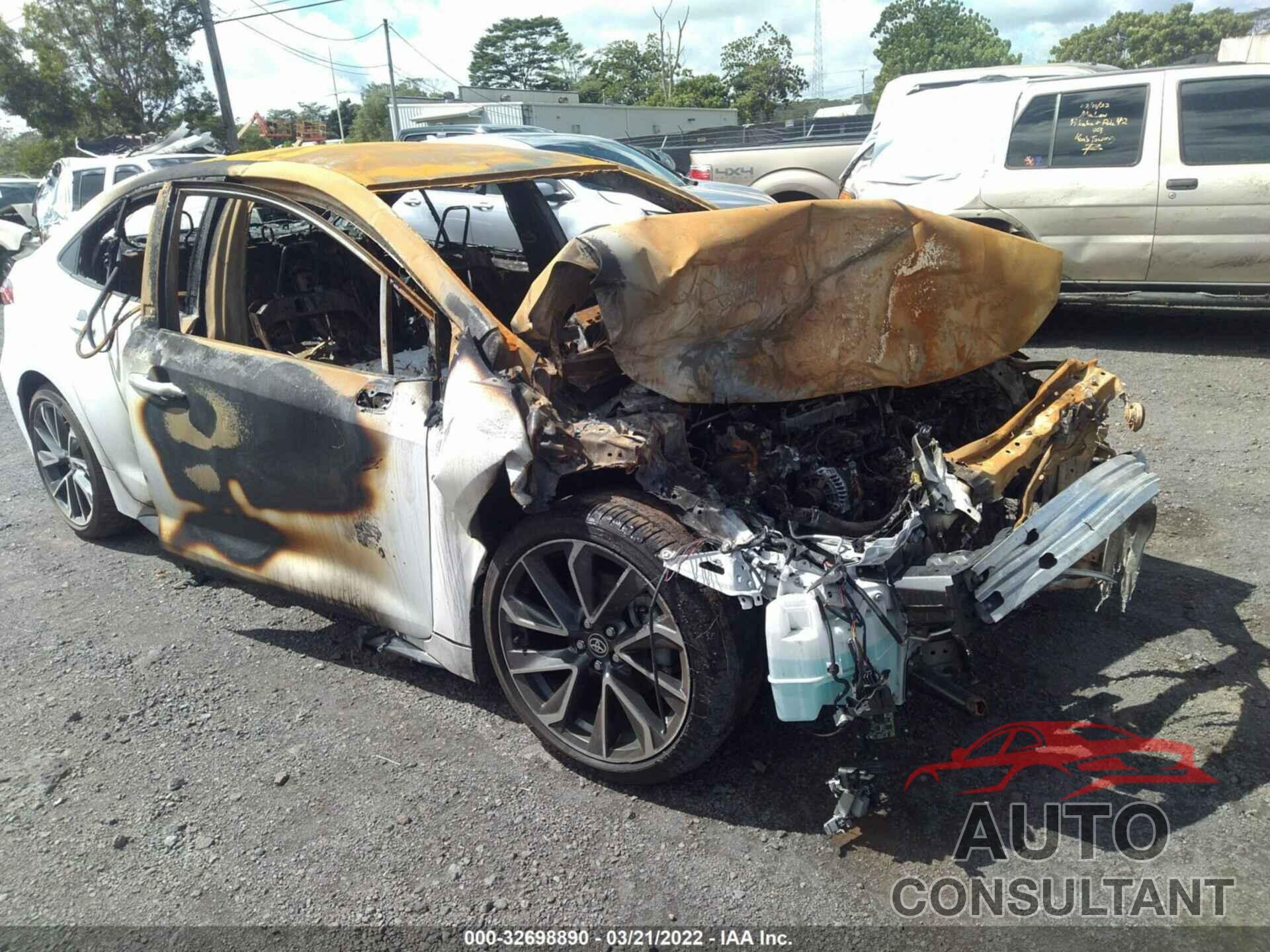 TOYOTA COROLLA 2021 - JTDS4MCE6MJ068055