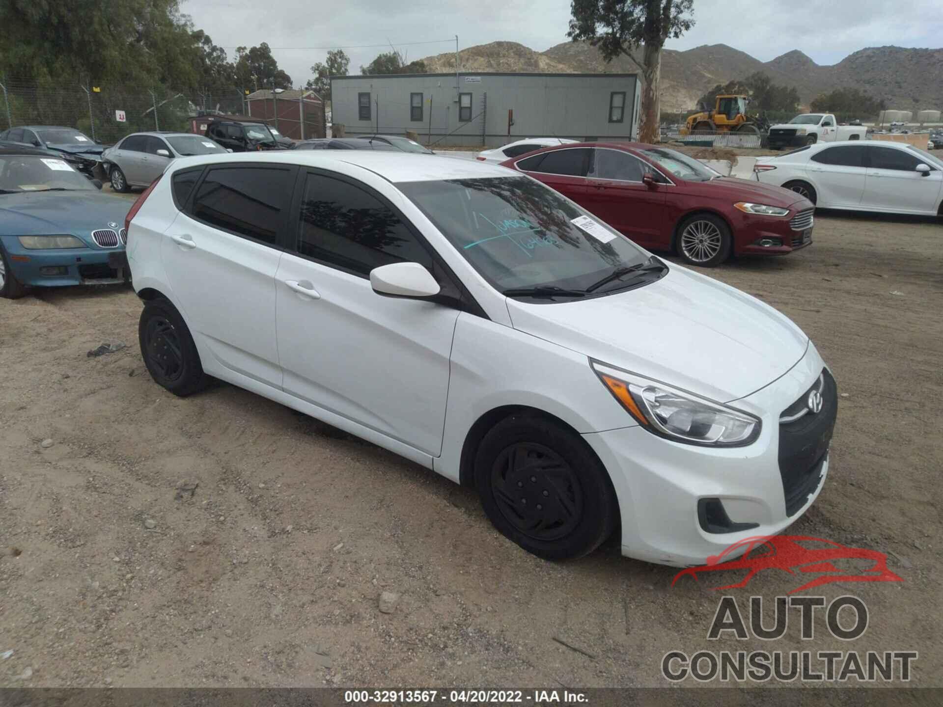 HYUNDAI ACCENT 2016 - KMHCT5AE6GU262759