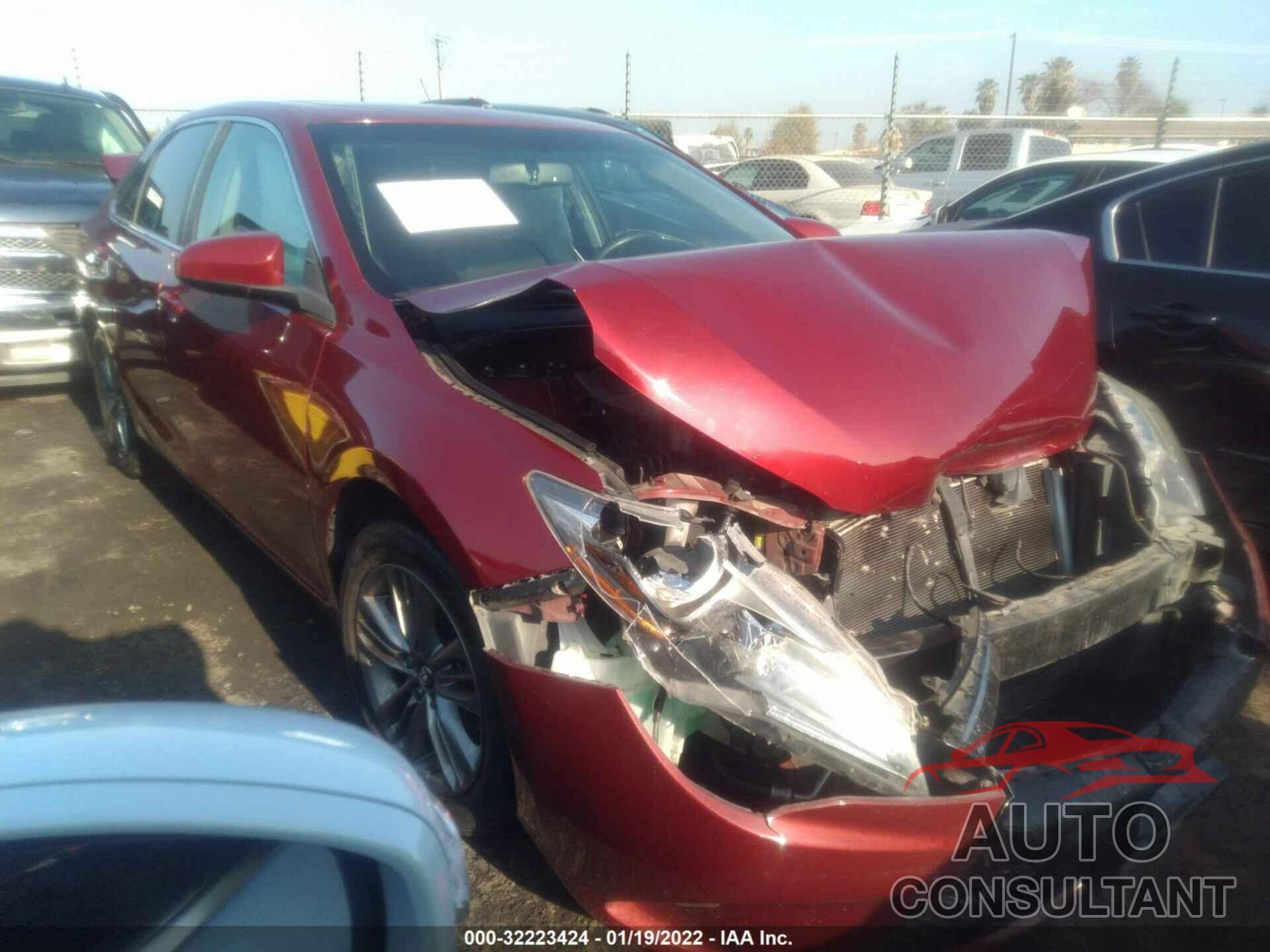 TOYOTA CAMRY 2017 - 4T1BF1FK3HU703923