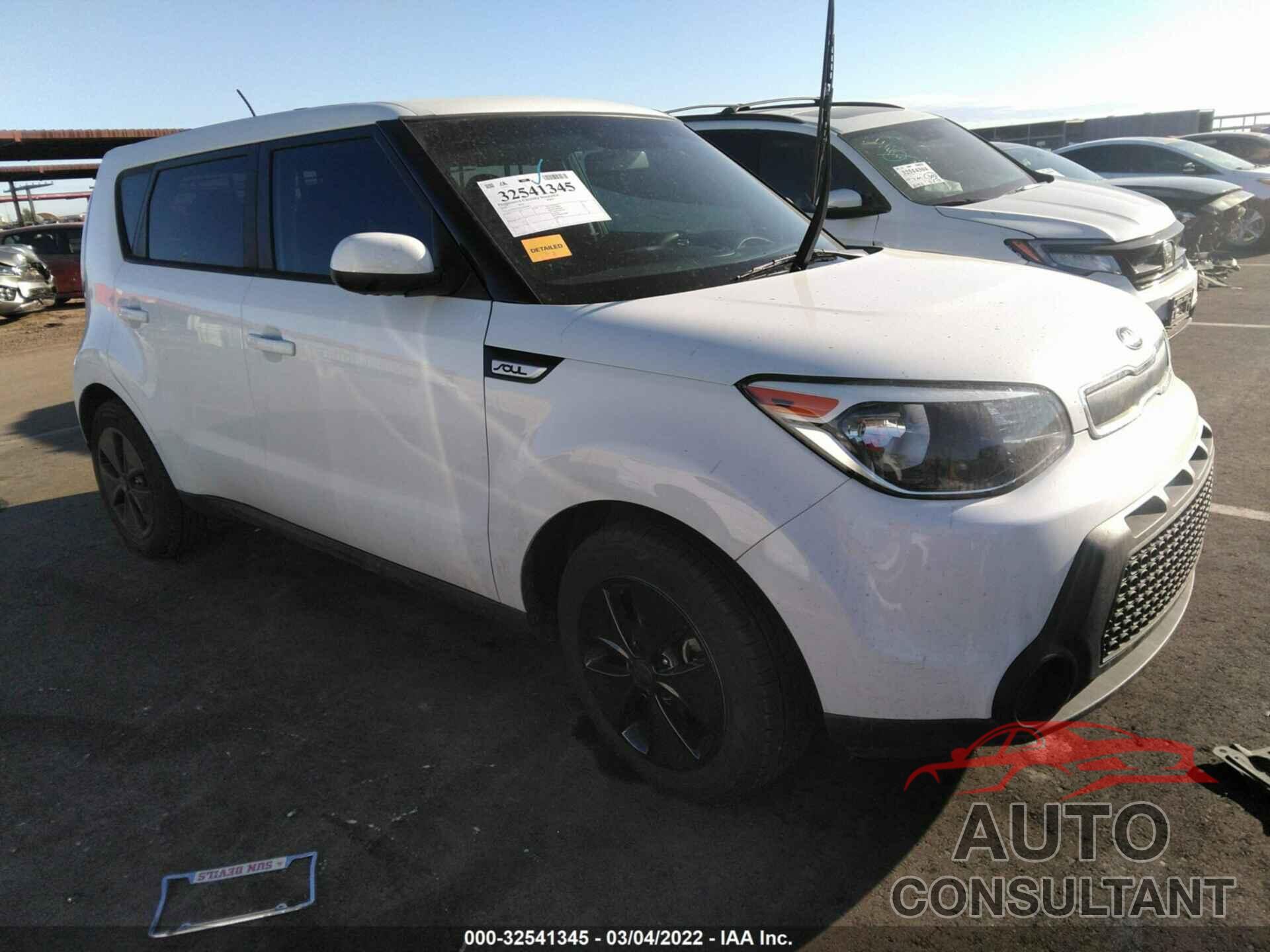 KIA SOUL 2016 - KNDJN2A24G7839944