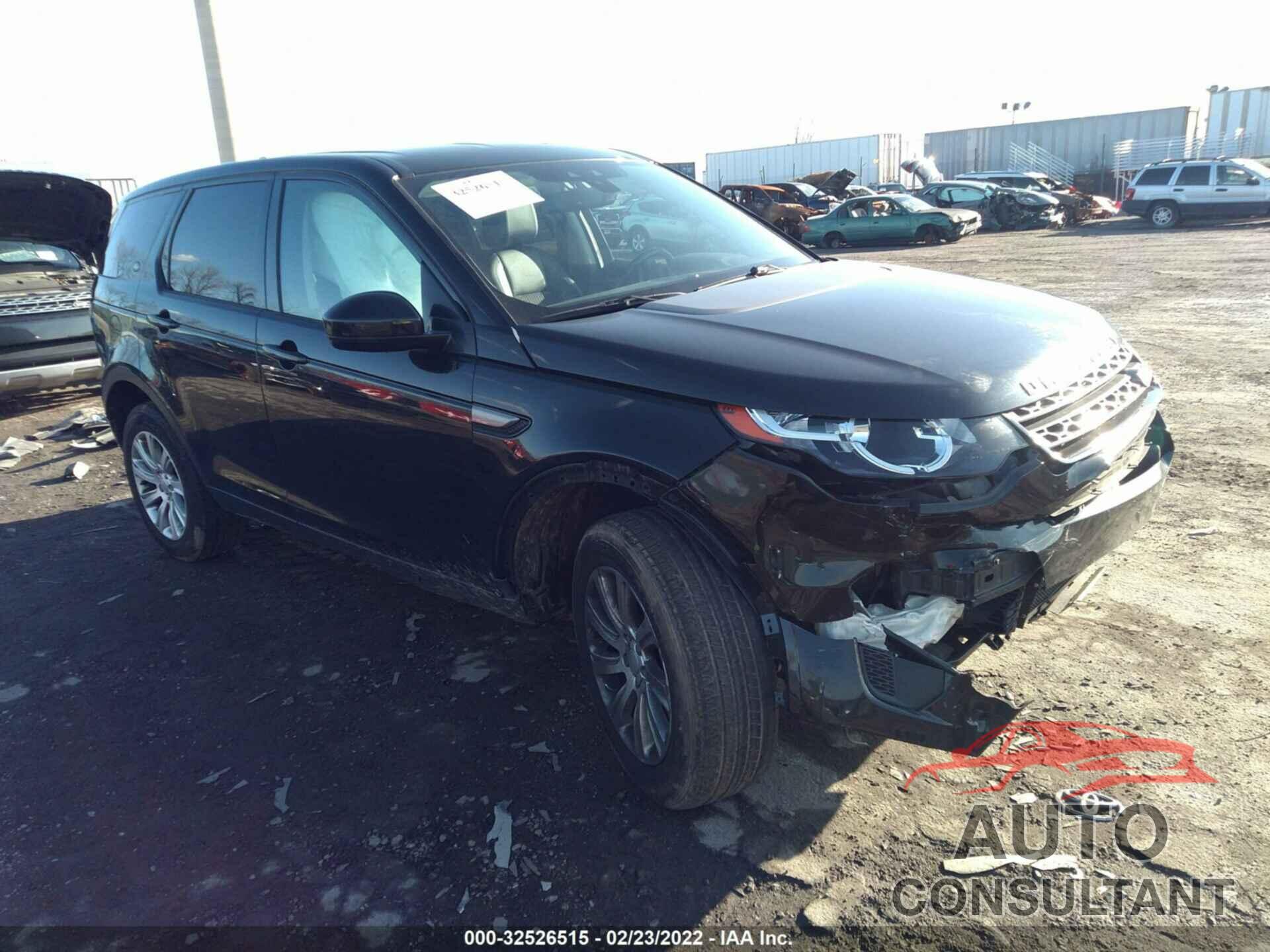 LAND ROVER DISCOVERY SPORT 2016 - SALCP2BG2GH574487