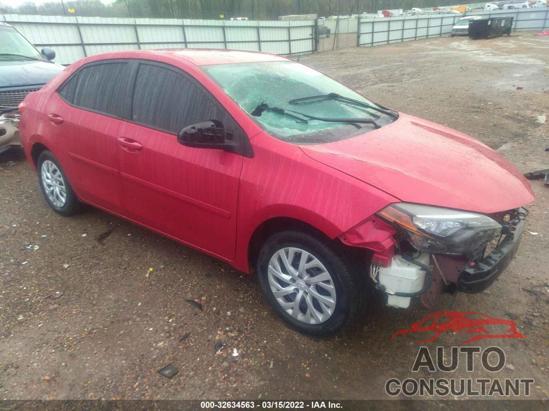 TOYOTA COROLLA 2017 - 5YFBURHE4HP647326