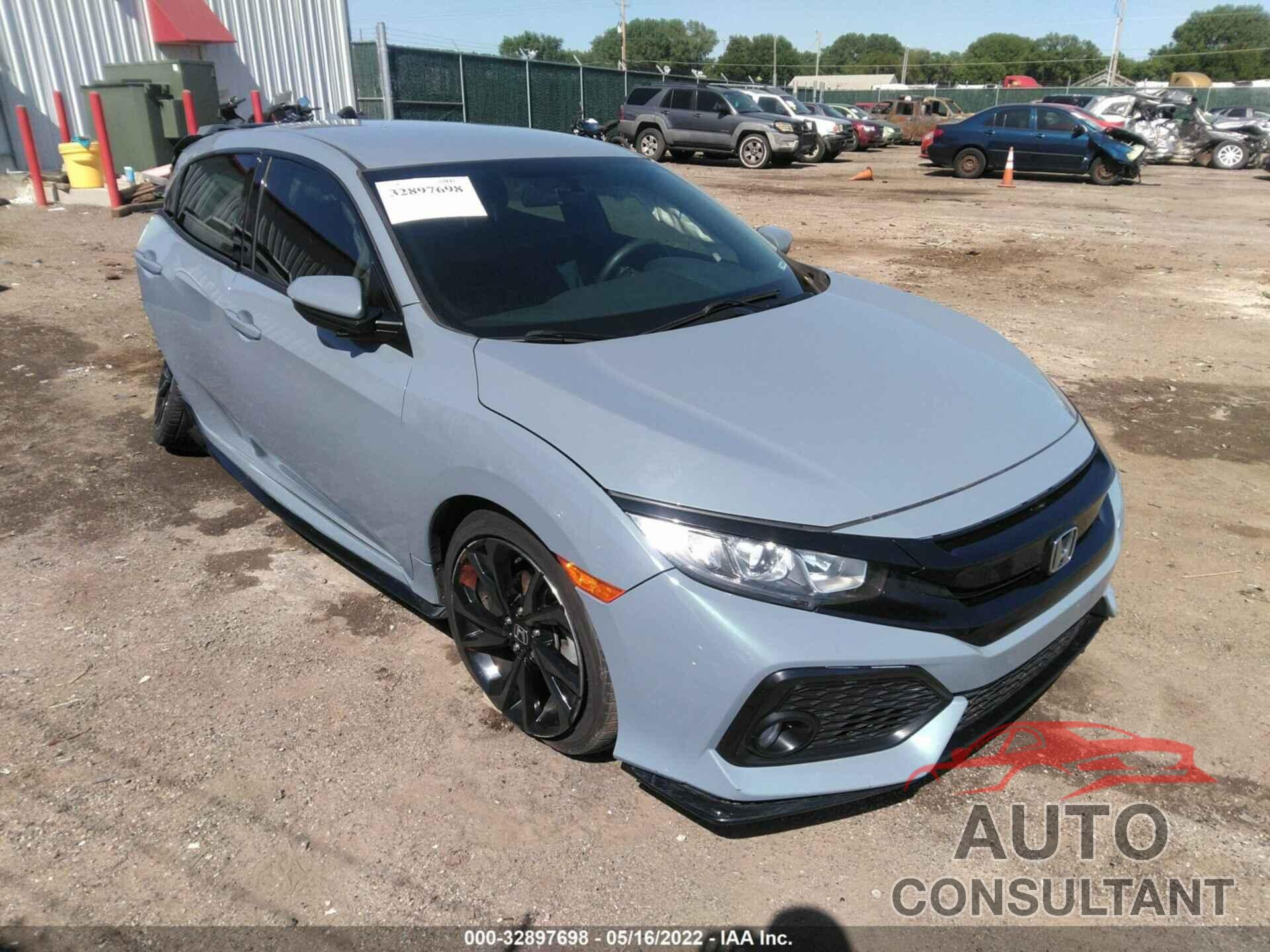 HONDA CIVIC HATCHBACK 2017 - SHHFK7H46HU218976