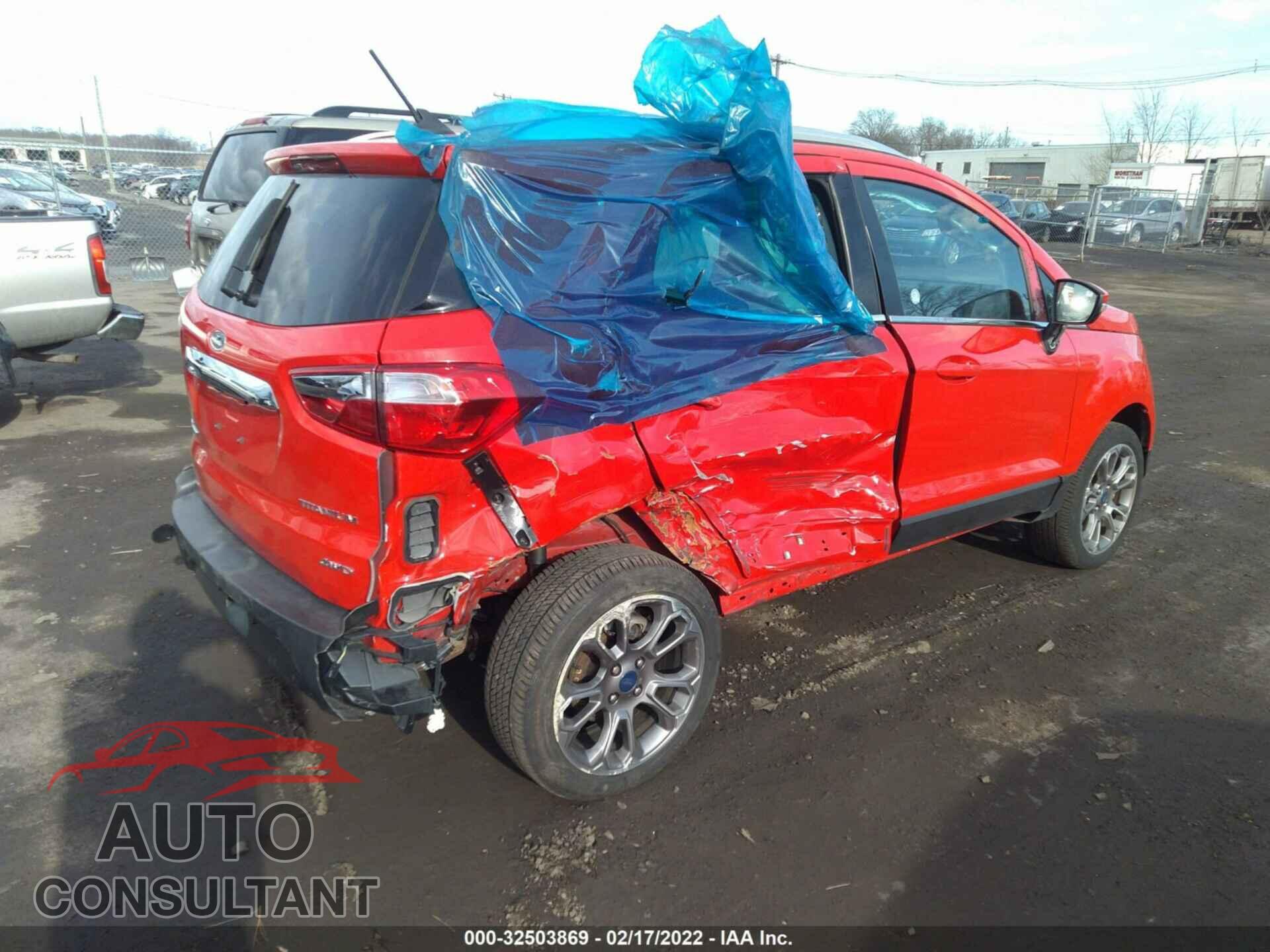 FORD ECOSPORT 2020 - MAJ6S3KL3LC367643