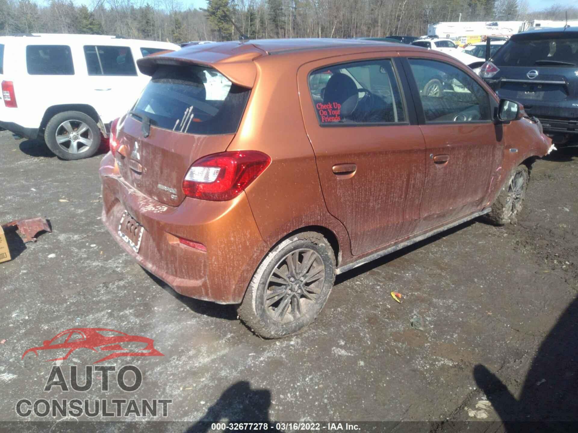MITSUBISHI MIRAGE 2017 - ML32A5HJ8HH007763