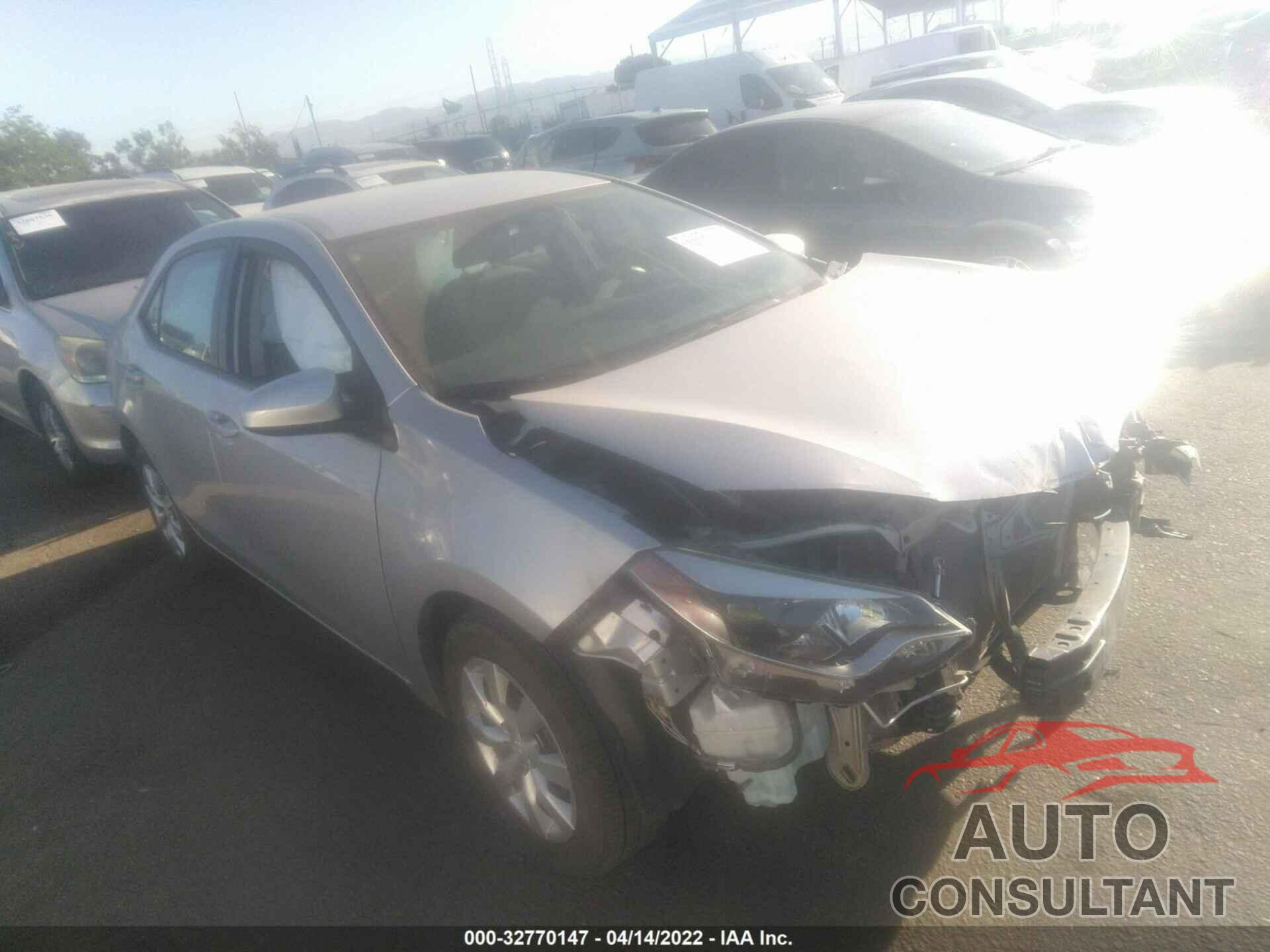 TOYOTA COROLLA 2016 - 5YFBURHEXGP498466