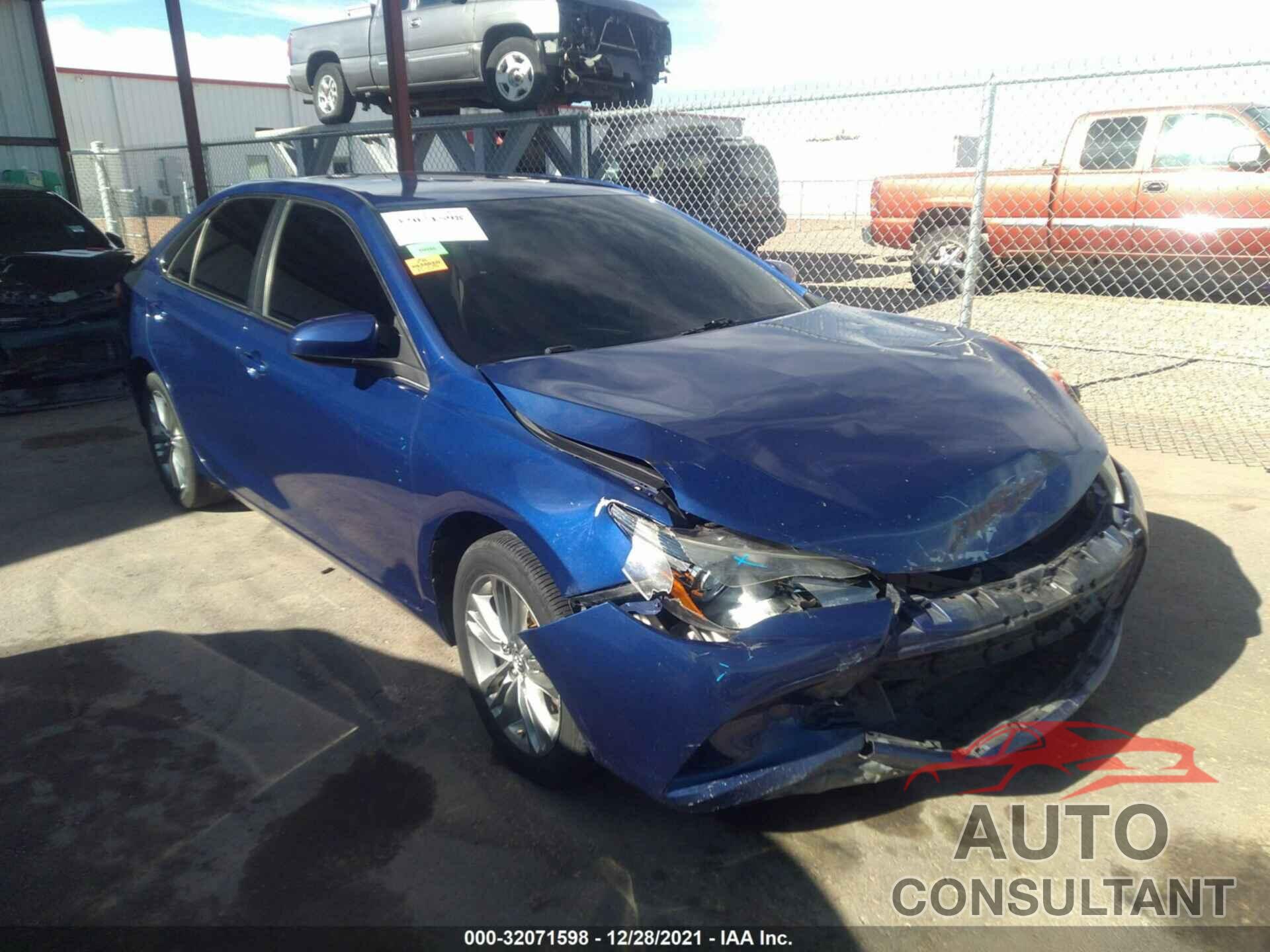 TOYOTA CAMRY 2016 - 4T1BF1FK6GU594324