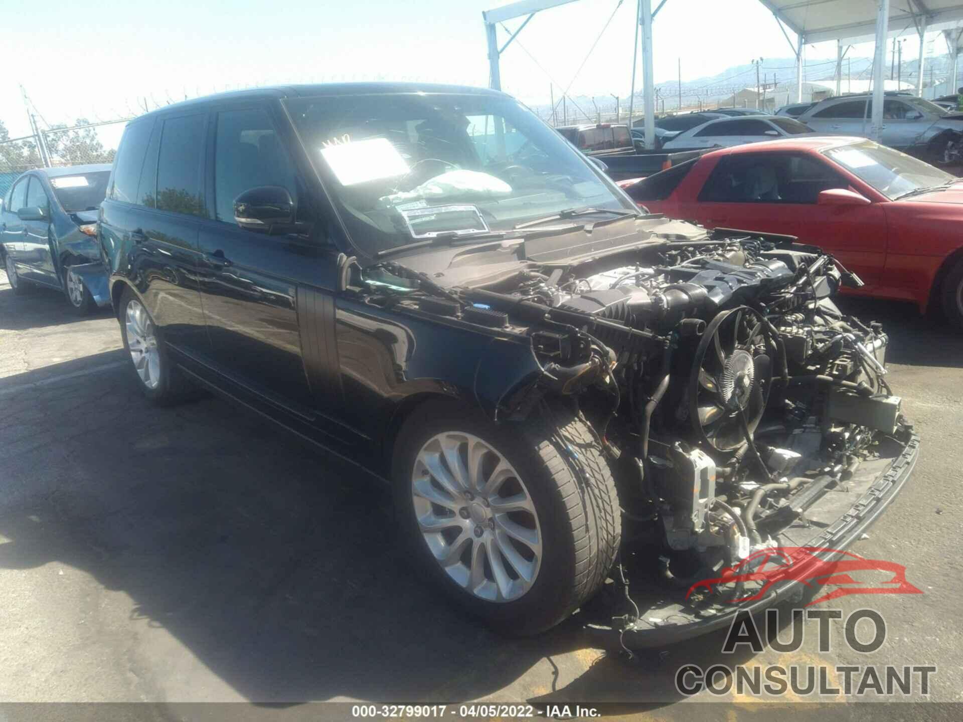 LAND ROVER RANGE ROVER 2019 - SALGS2SV5KA560101