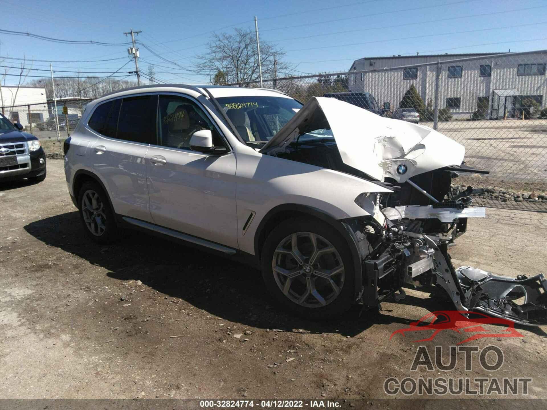 BMW X3 2022 - 5UX53DP06N9J43191