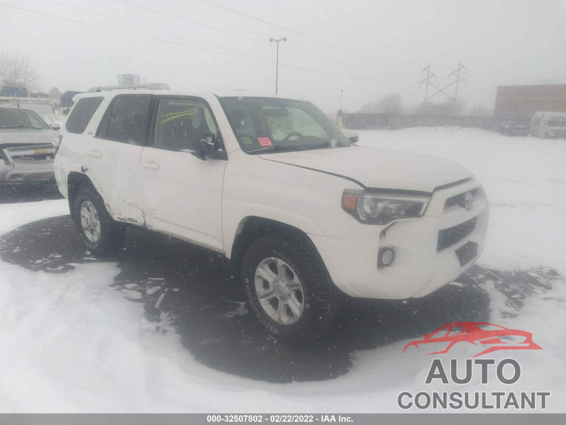 TOYOTA 4RUNNER 2017 - JTEBU5JR1H5410677