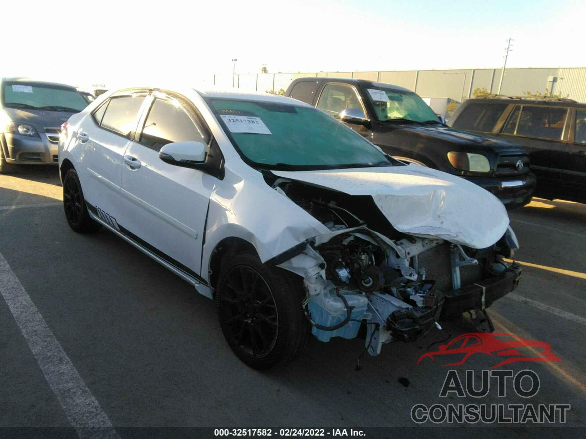 TOYOTA COROLLA 2016 - 2T1BURHE7GC535215