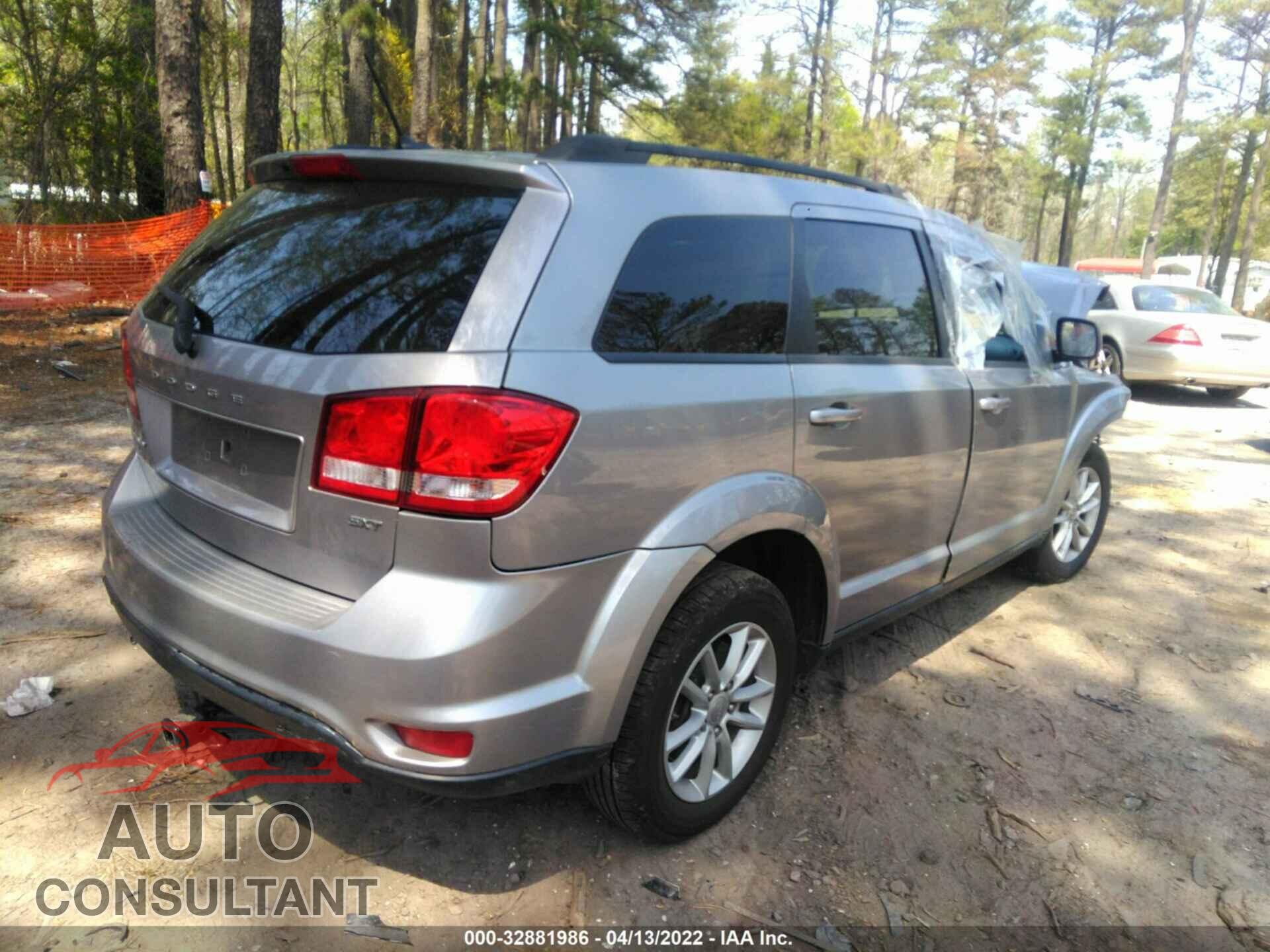 DODGE JOURNEY 2016 - 3C4PDDBG5GT144208
