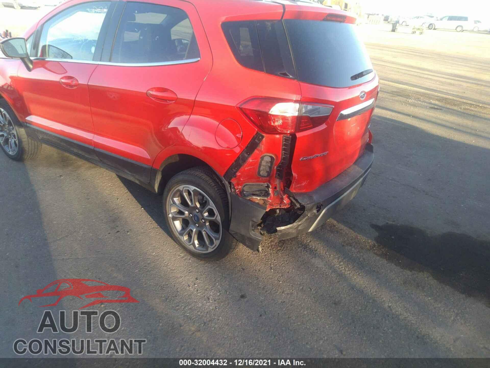 FORD ECOSPORT 2020 - MAJ6S3KL2LC353152