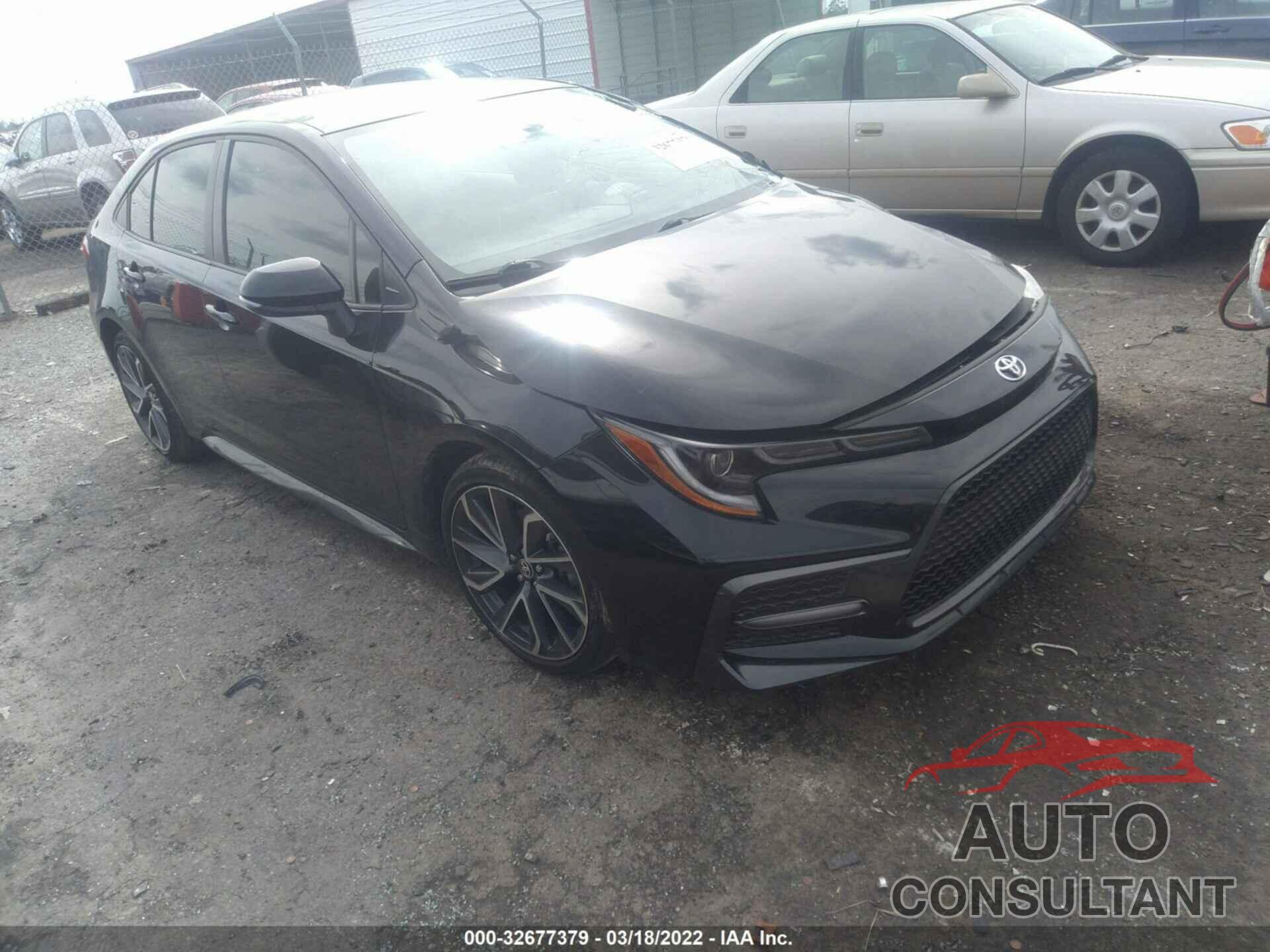 TOYOTA COROLLA 2021 - JTDS4MCE2MJ054136