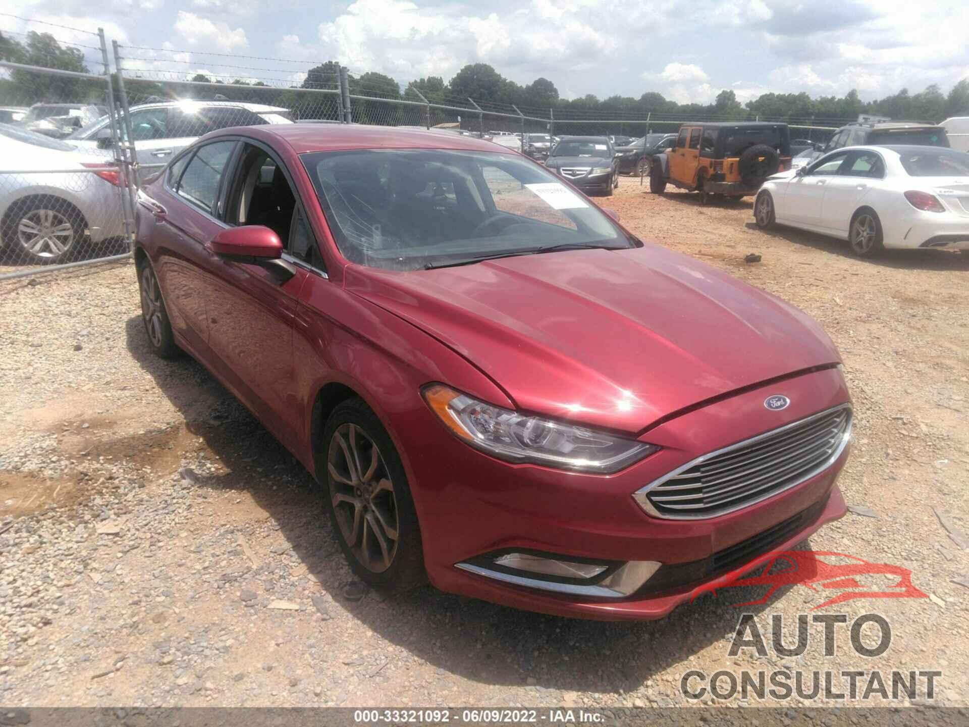 FORD FUSION 2017 - 3FA6P0G73HR148461
