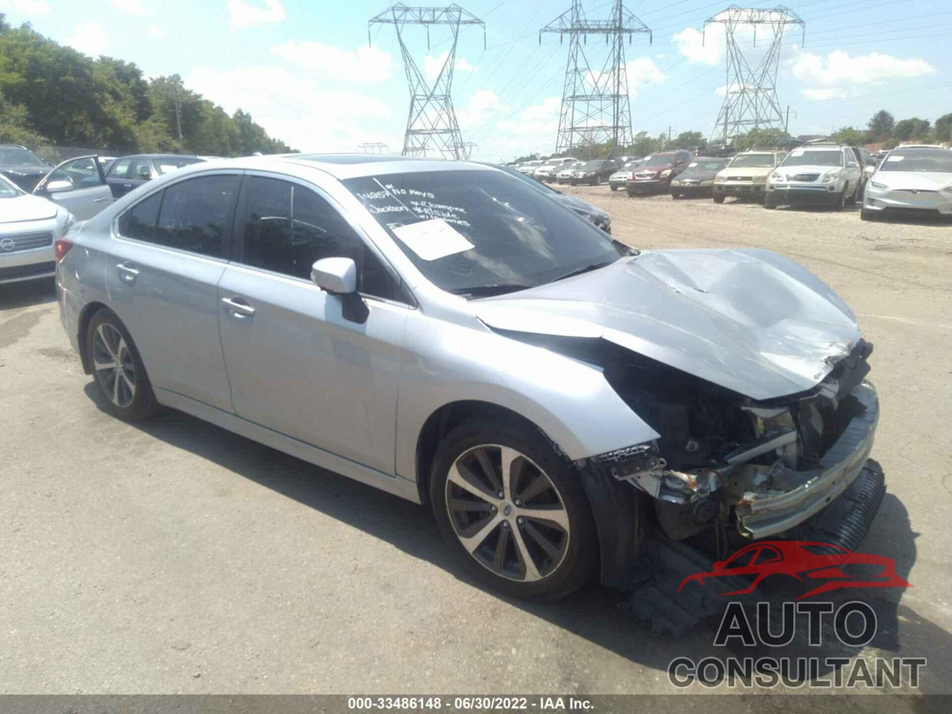 SUBARU LEGACY 2017 - 4S3BNAK68H3059065