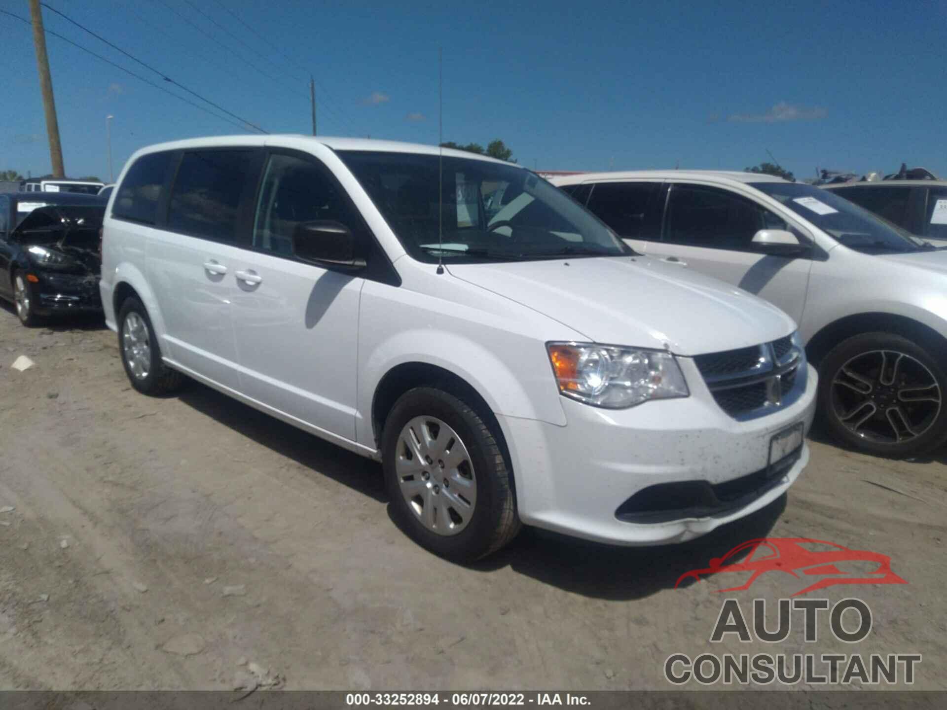 DODGE GRAND CARAVAN 2018 - 2C4RDGBG0JR245080