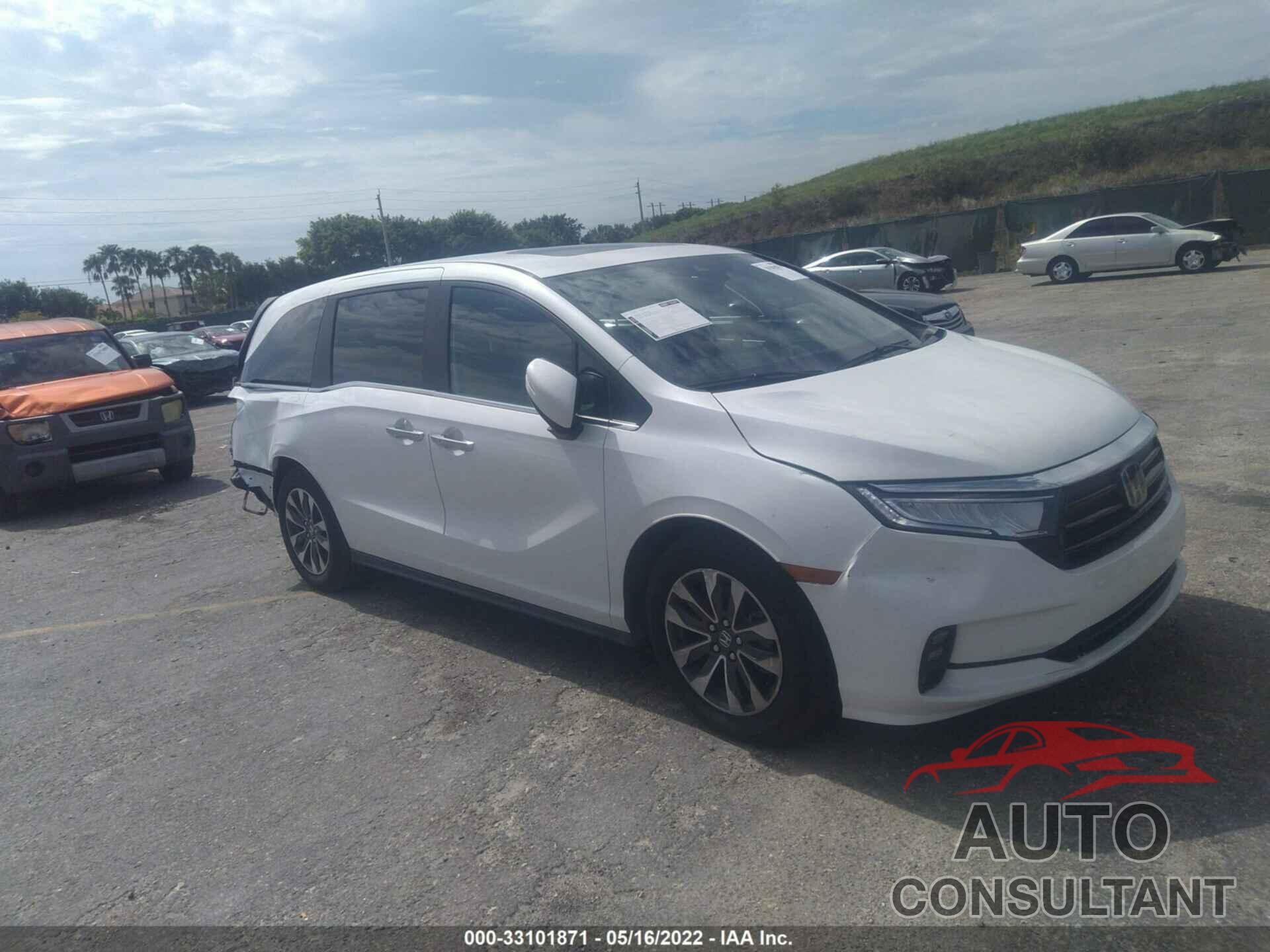 HONDA ODYSSEY 2022 - 5FNRL6H79NB048835