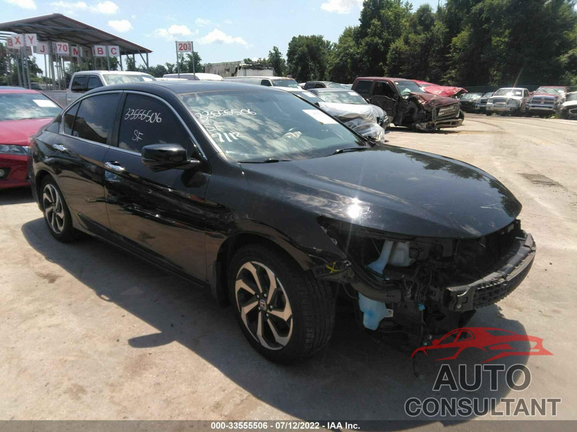 HONDA ACCORD SEDAN 2016 - 1HGCR2F86GA084312