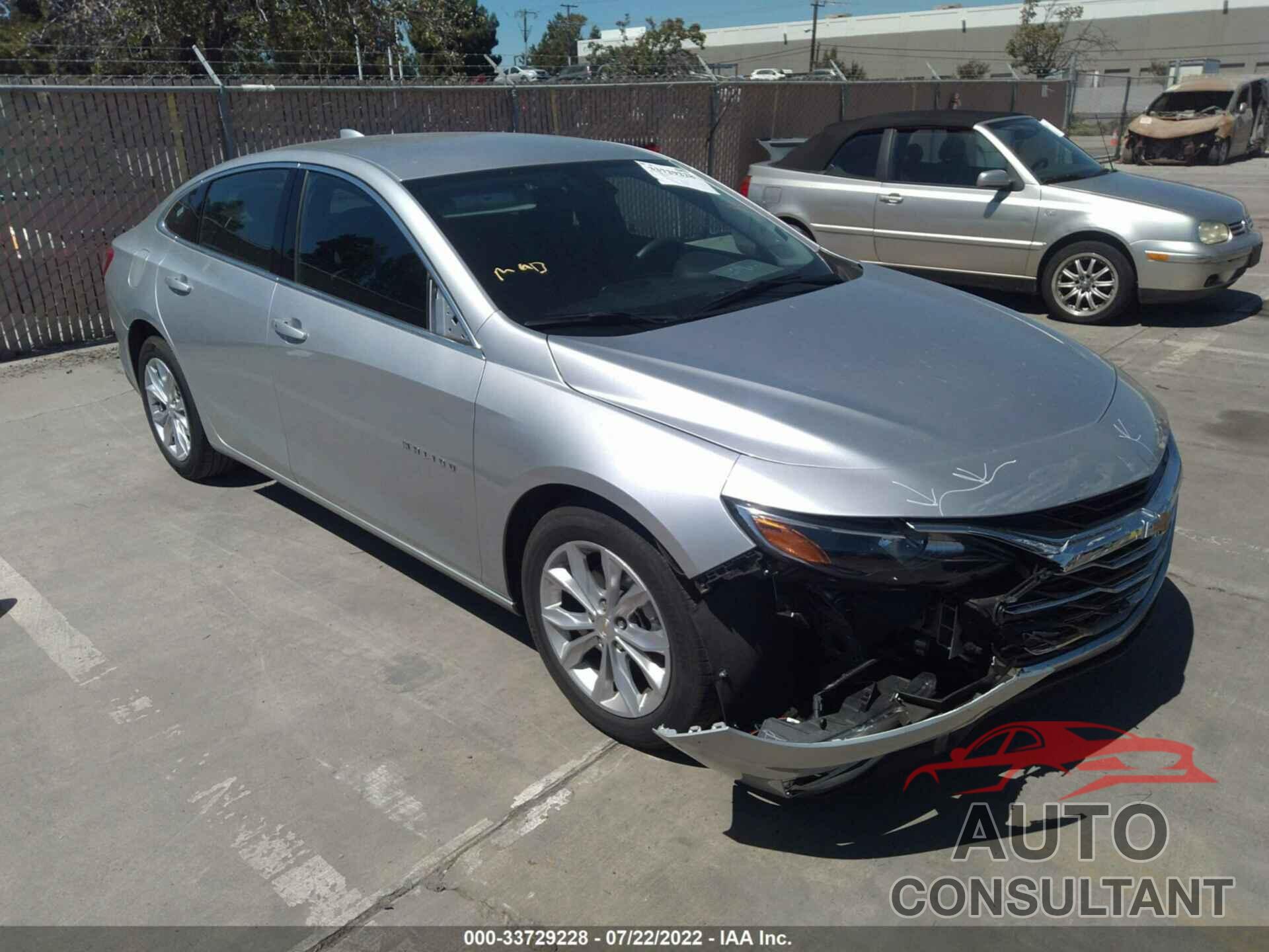 CHEVROLET MALIBU 2021 - 1G1ZD5ST5MF066796
