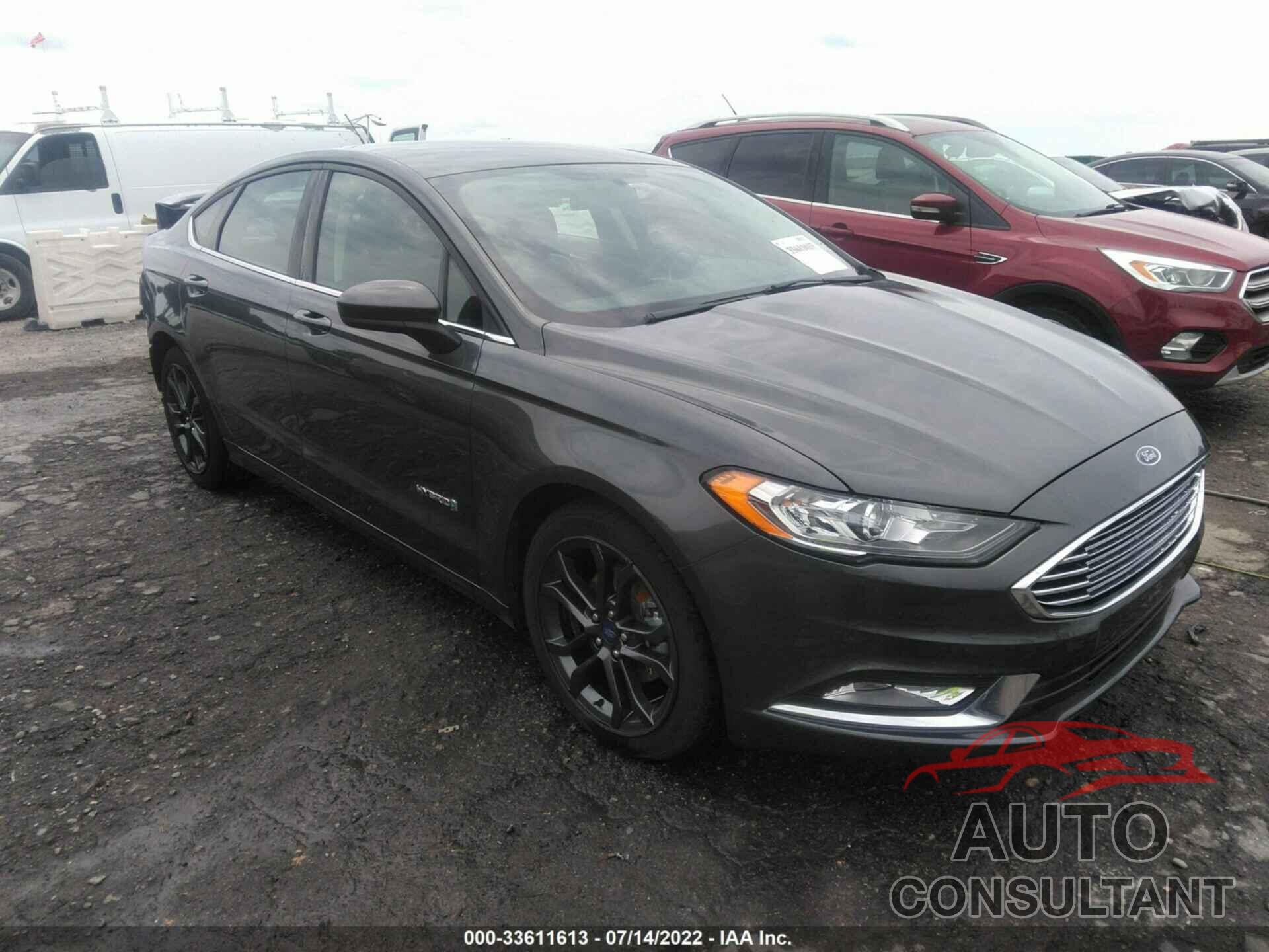 FORD FUSION HYBRID 2018 - 3FA6P0LU7JR287154