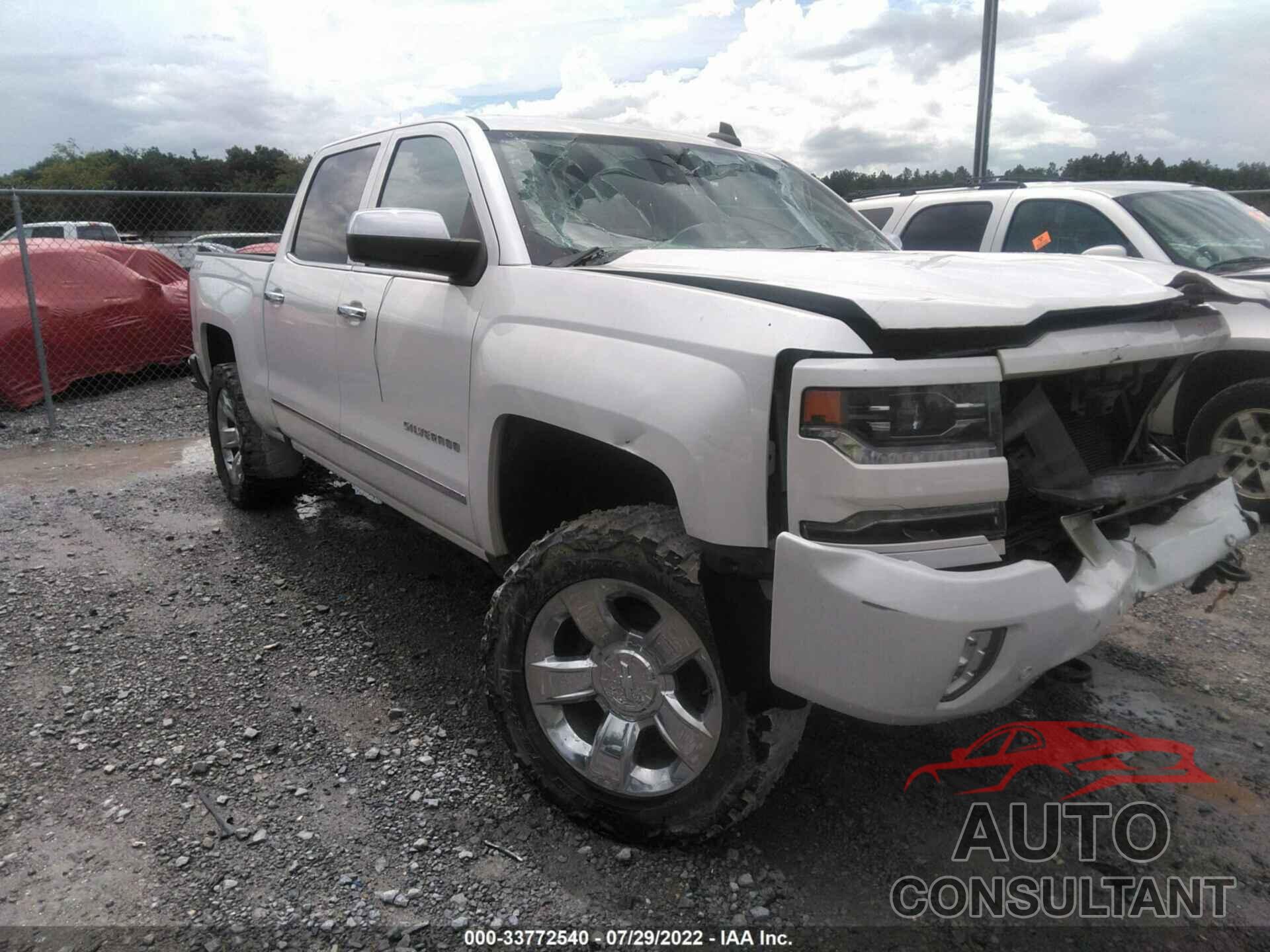CHEVROLET SILVERADO 1500 2016 - 3GCUKSECXGG271647