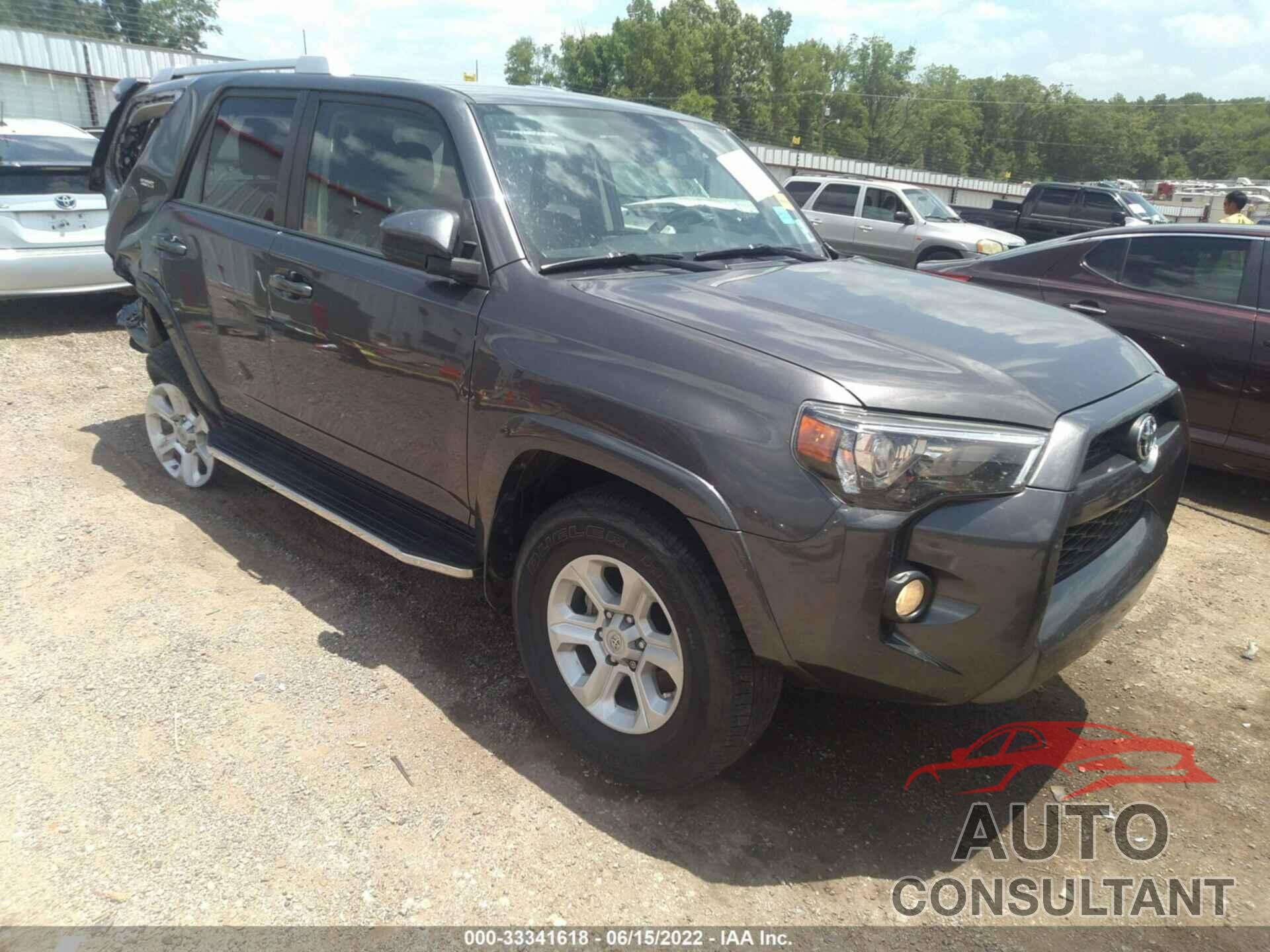 TOYOTA 4RUNNER 2017 - JTEZU5JR1H5156421