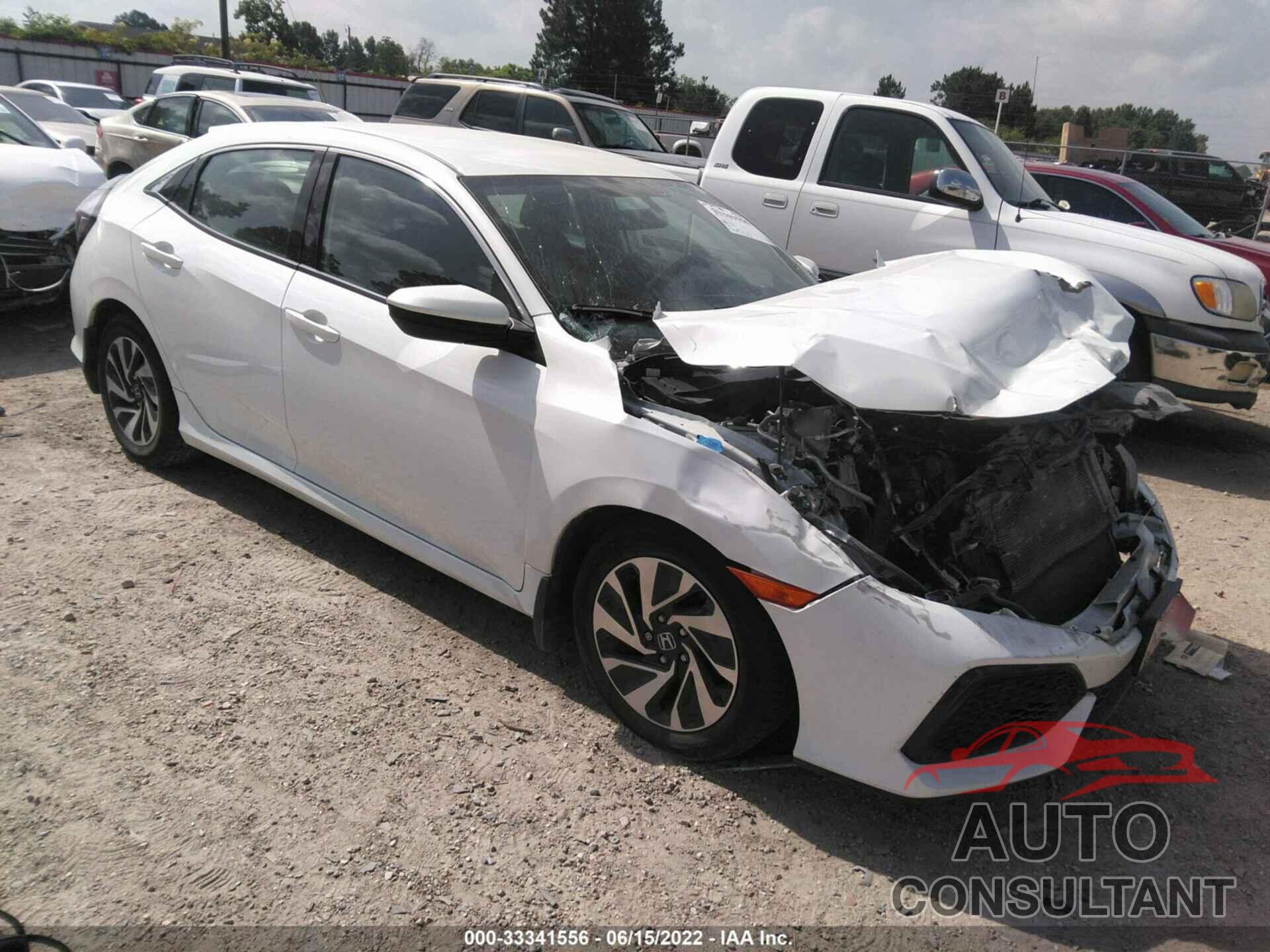 HONDA CIVIC HATCHBACK 2018 - SHHFK7H21JU216640