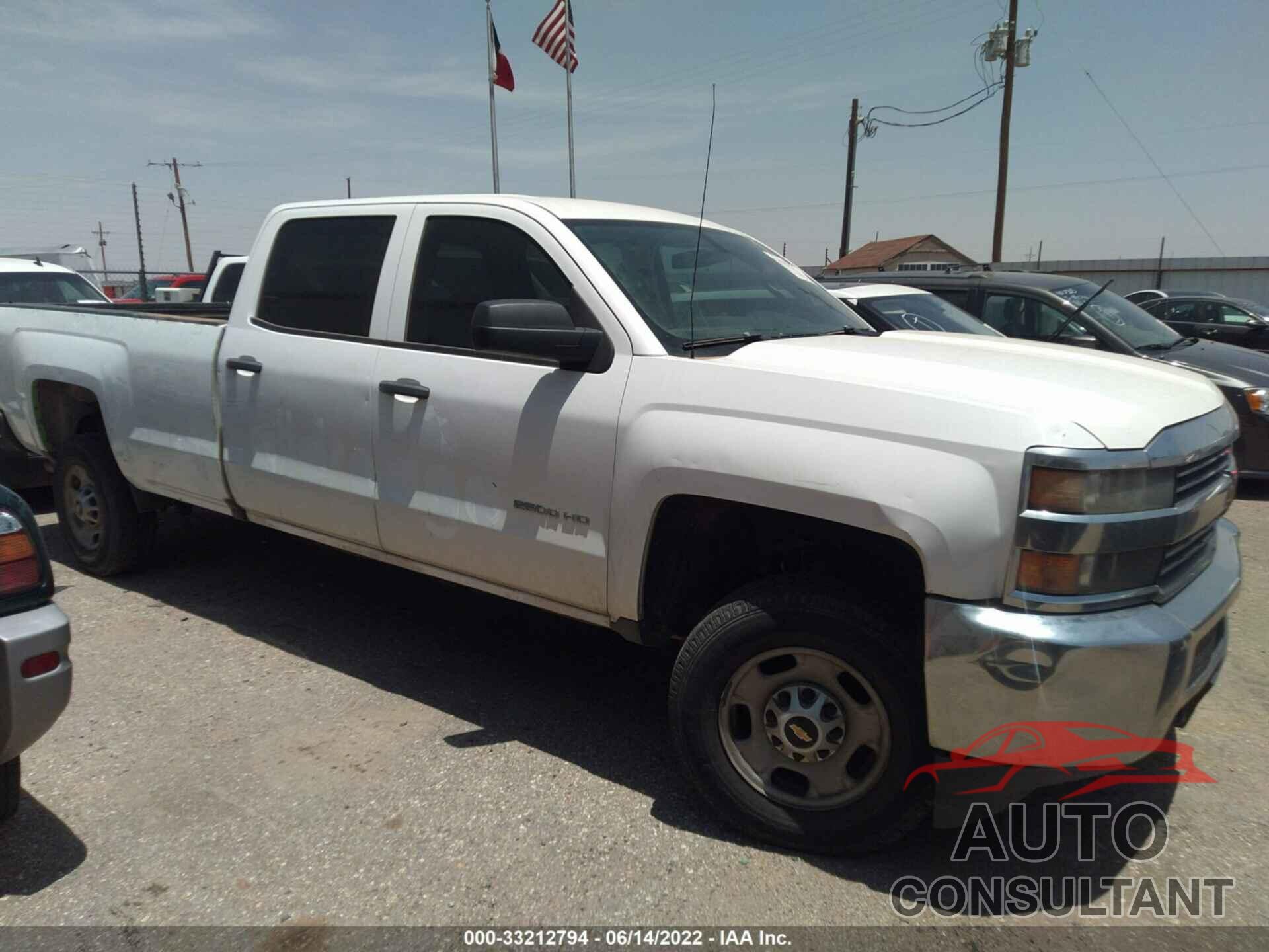 CHEVROLET SILVERADO 2500HD 2016 - 1GC1CUEG3GF130595