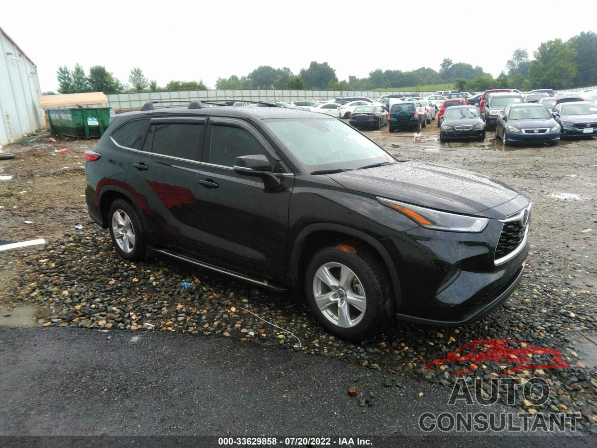 TOYOTA HIGHLANDER 2021 - 5TDCZRAH0MS536574