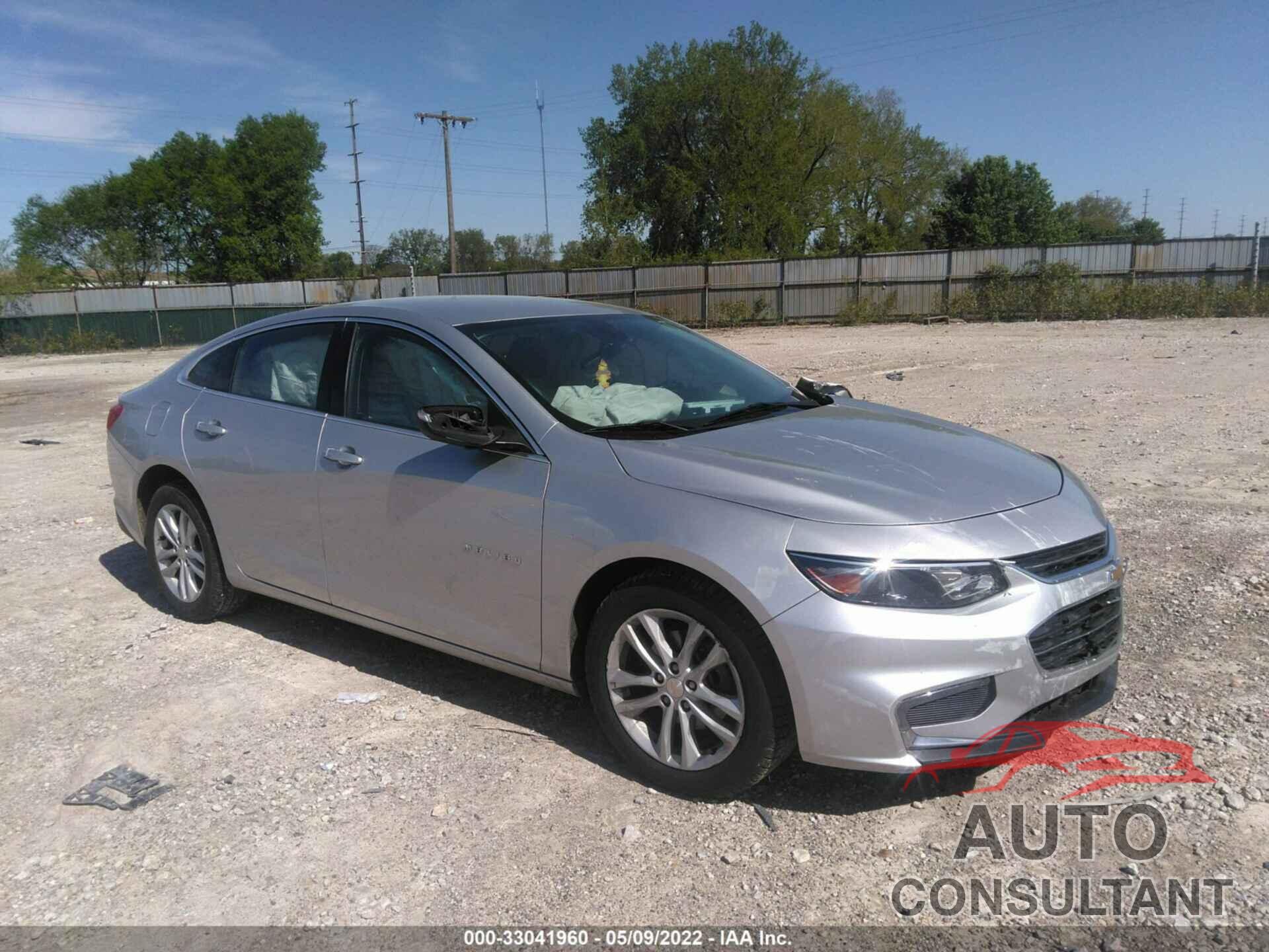 CHEVROLET MALIBU 2017 - 1G1ZE5ST0HF108150