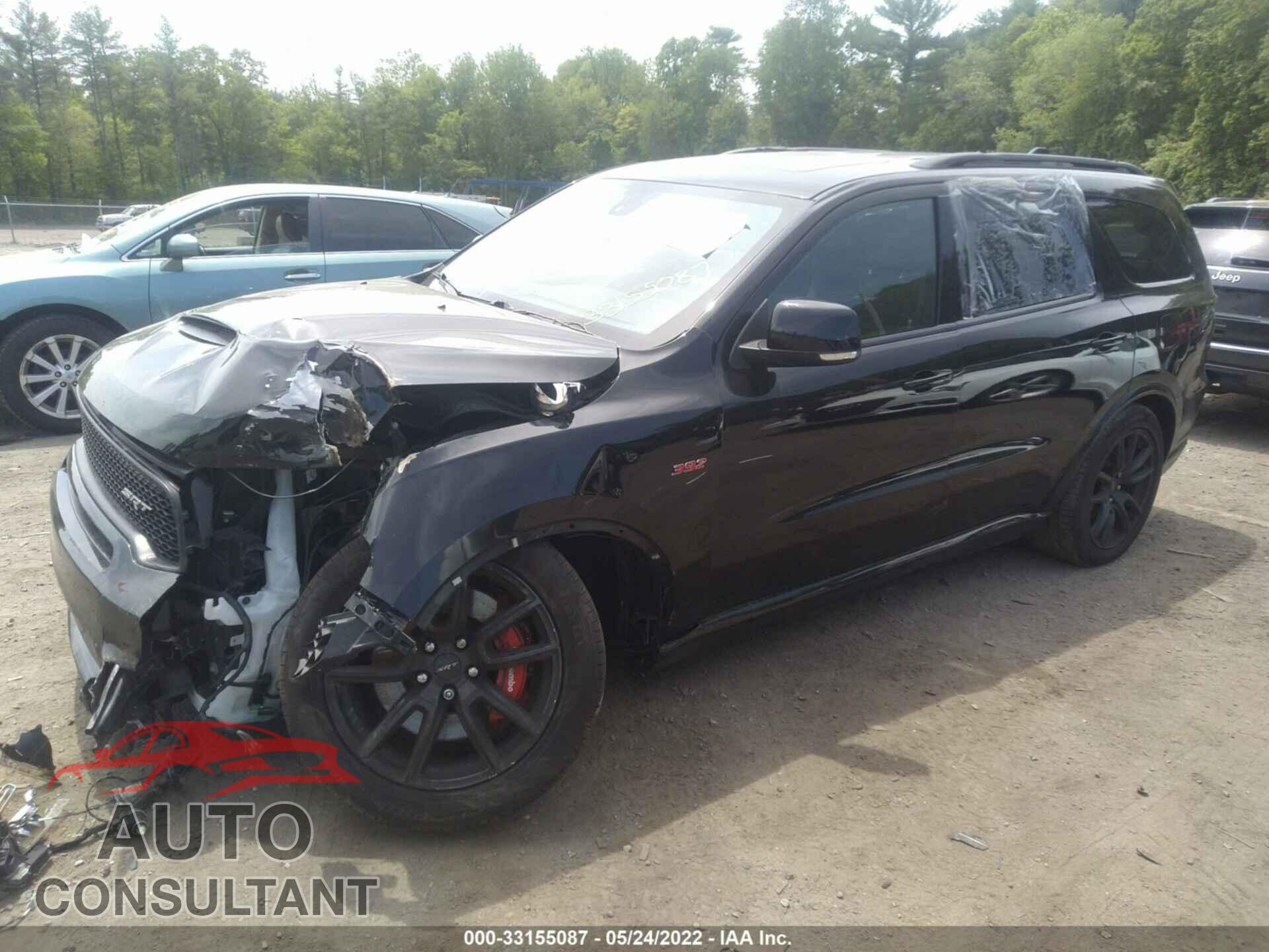 DODGE DURANGO 2018 - 1C4SDJGJ3JC156101