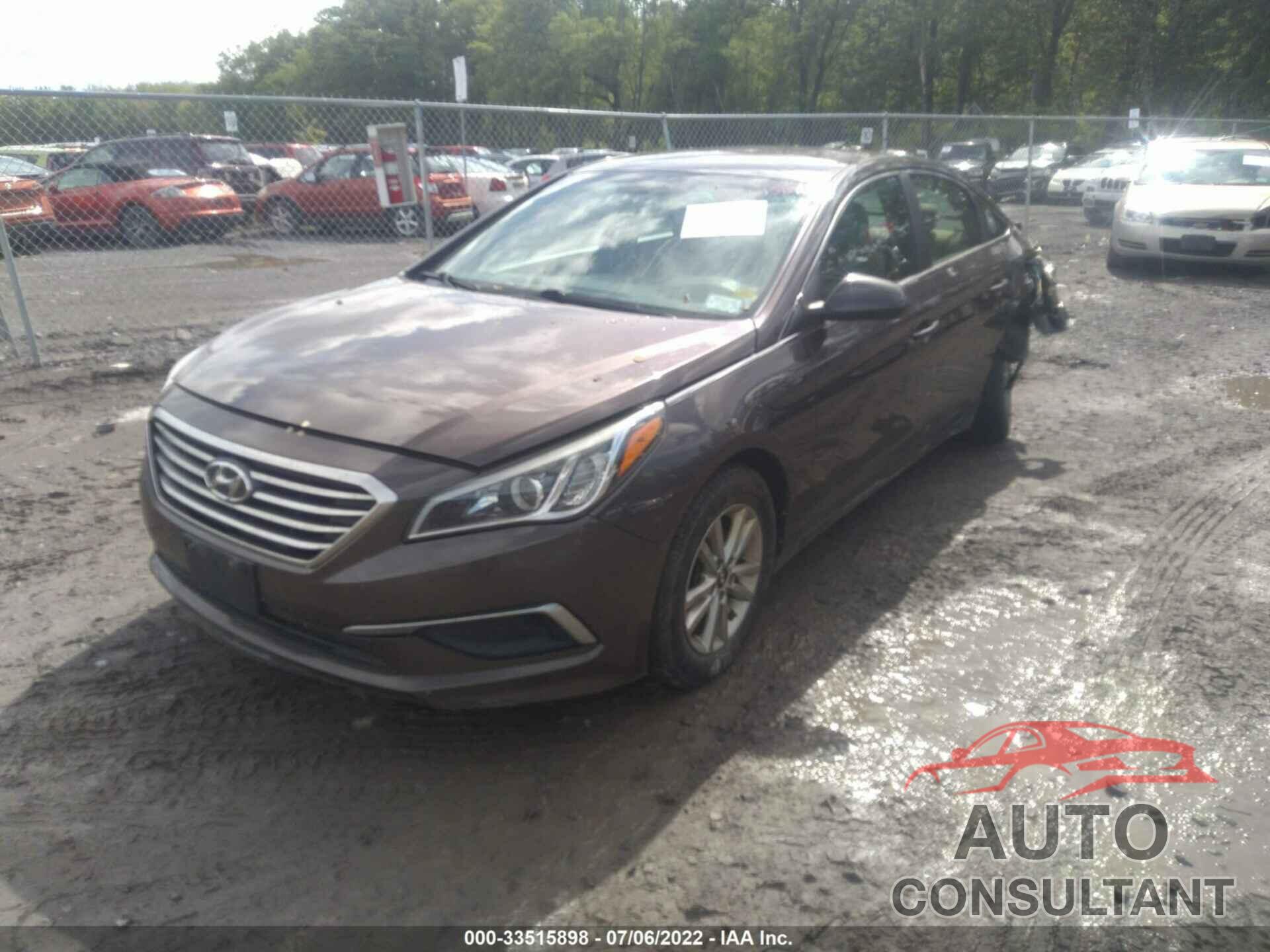 HYUNDAI SONATA 2016 - 5NPE24AFXGH271543