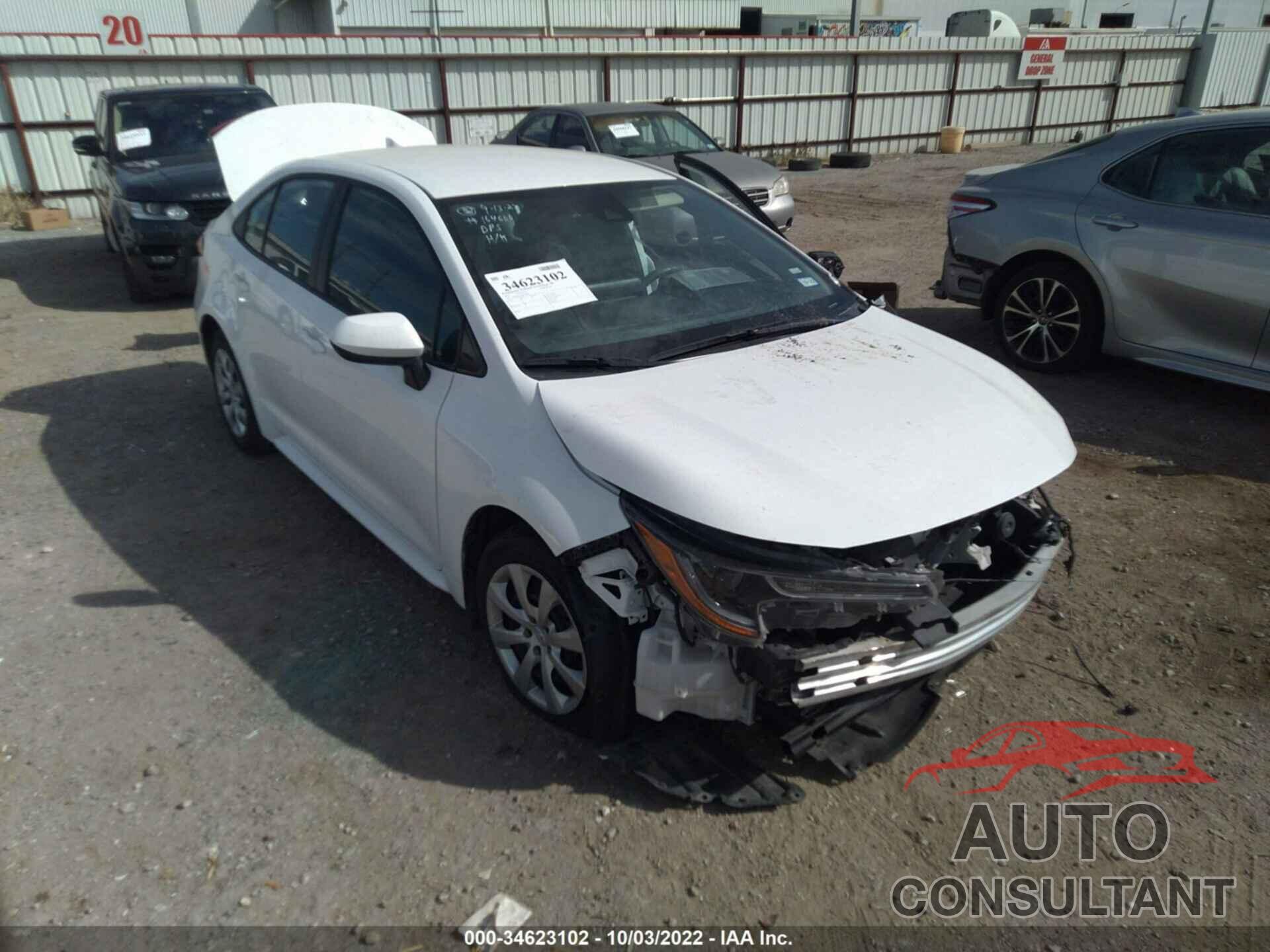 TOYOTA COROLLA 2021 - 5YFEPMAE5MP189503