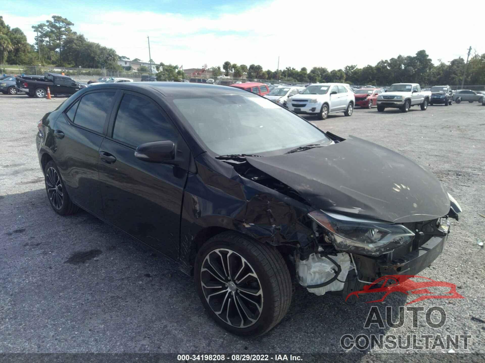 TOYOTA COROLLA 2016 - 5YFBURHE1GP458289
