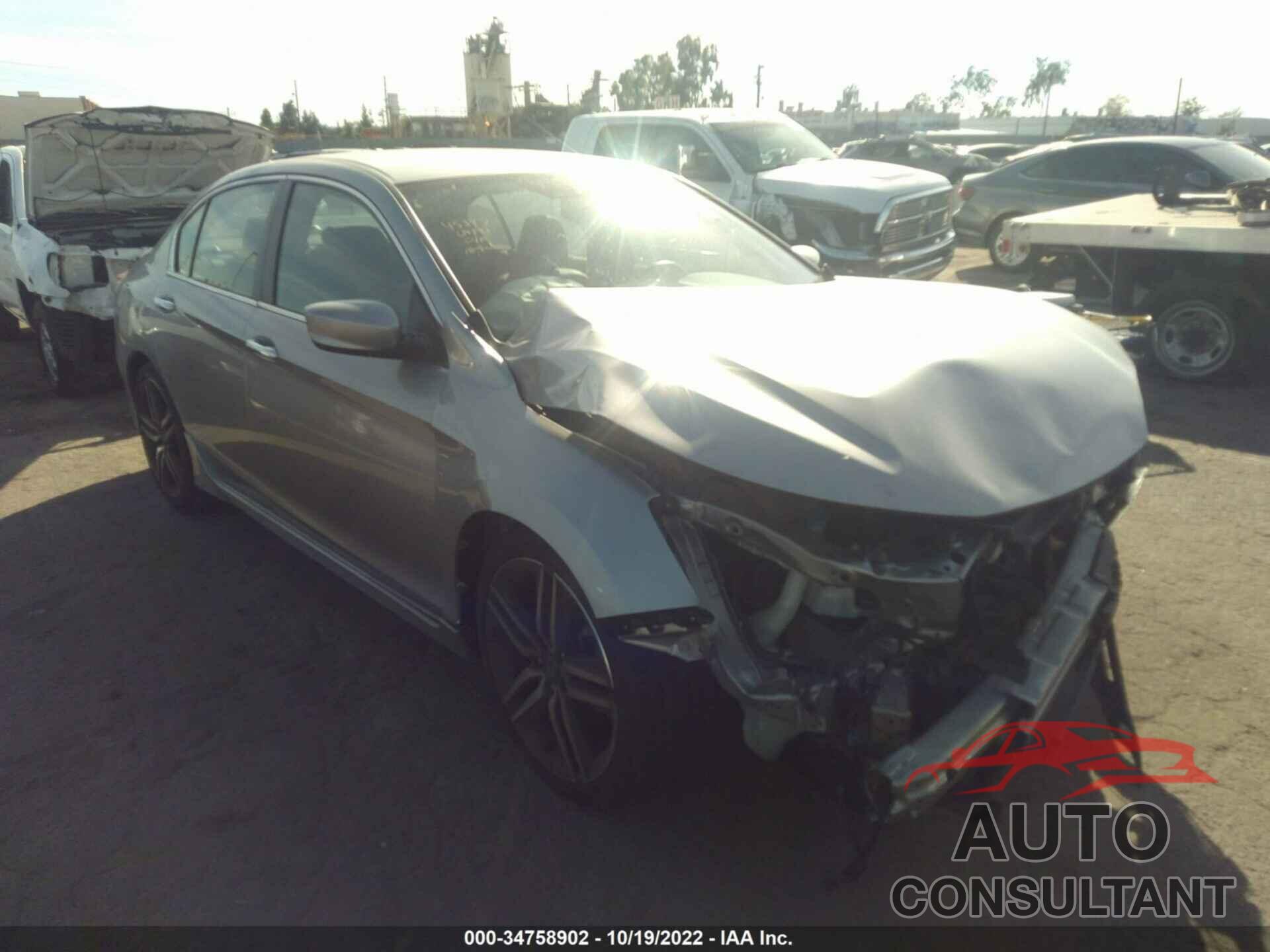 HONDA ACCORD SEDAN 2017 - 1HGCR2F16HA207790