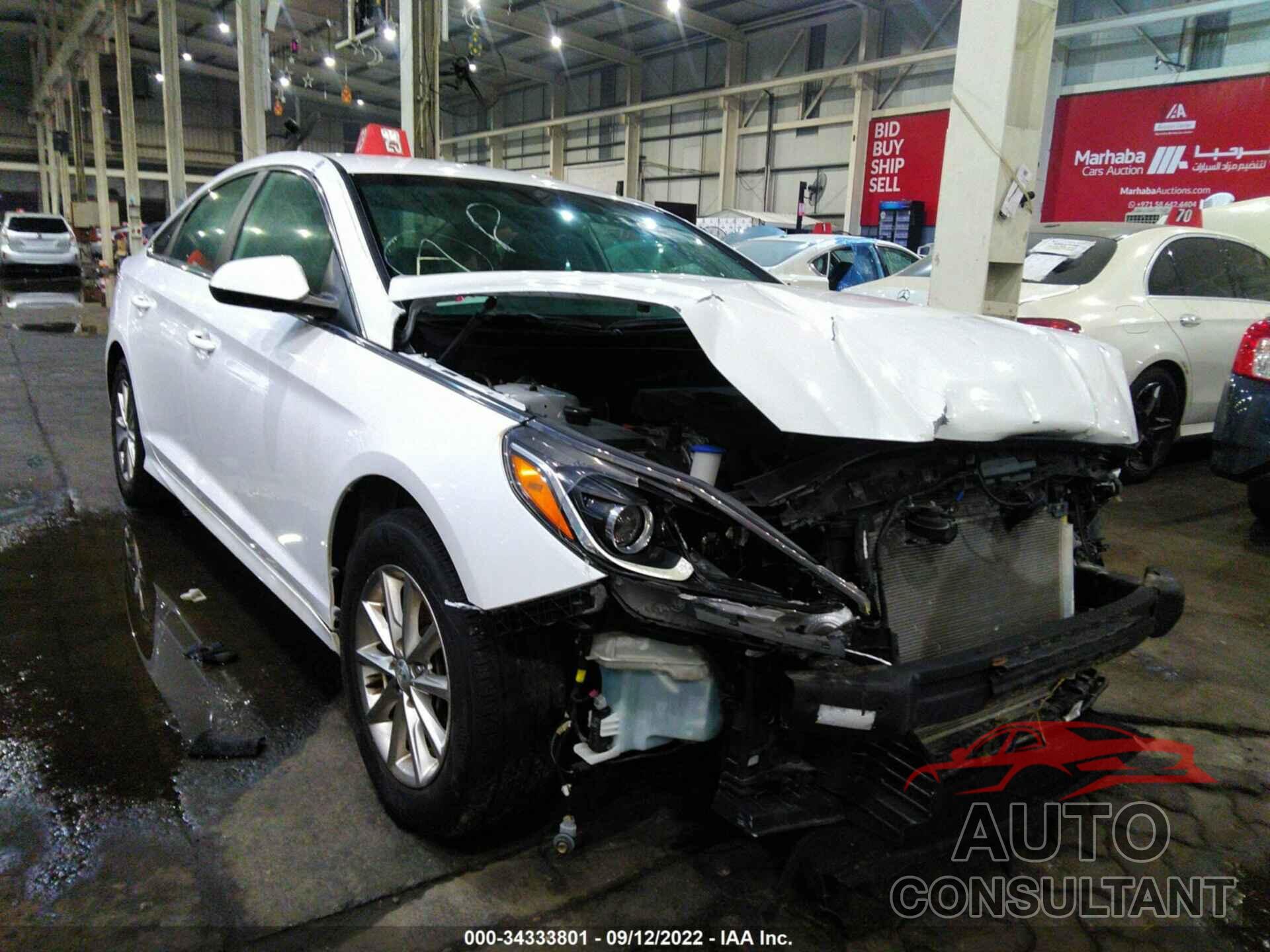 HYUNDAI SONATA 2018 - 00PE24AF3JH700268